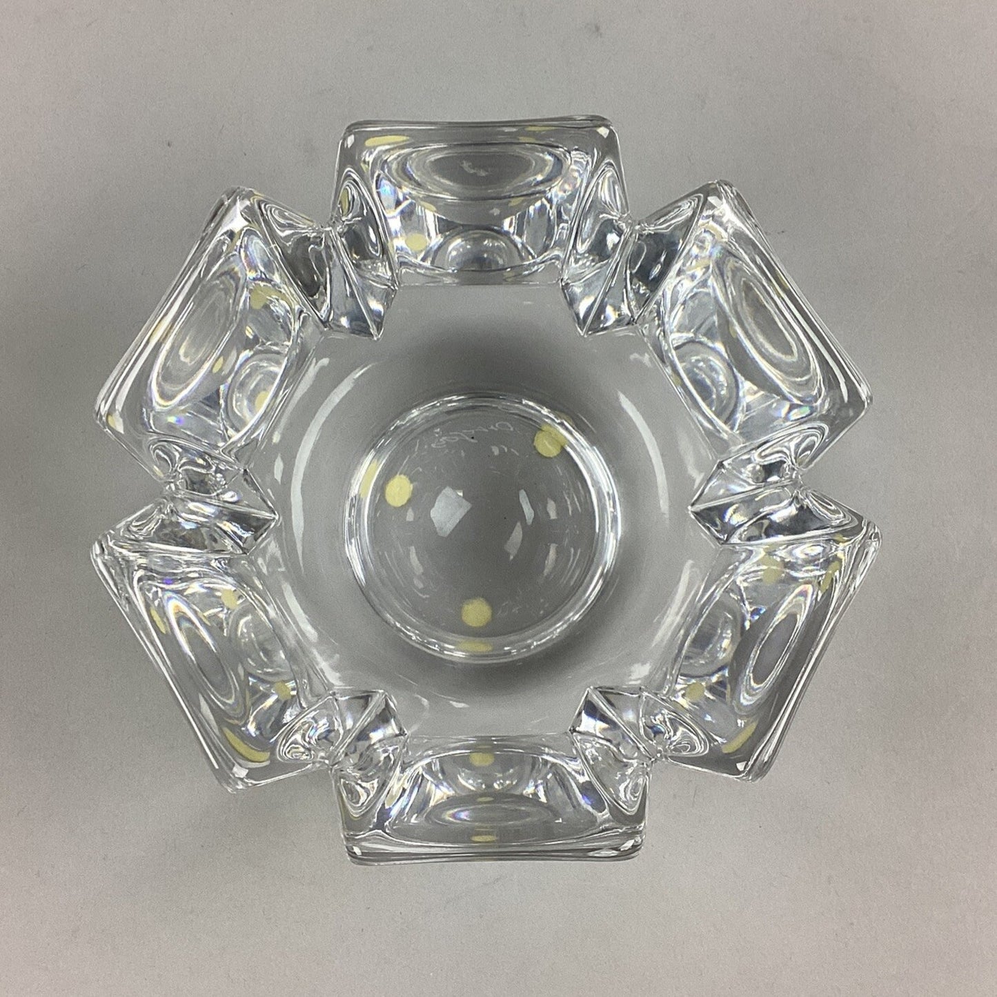 Vintage Orrefors Swedish Crystal Glass Bowl/Candy Dish