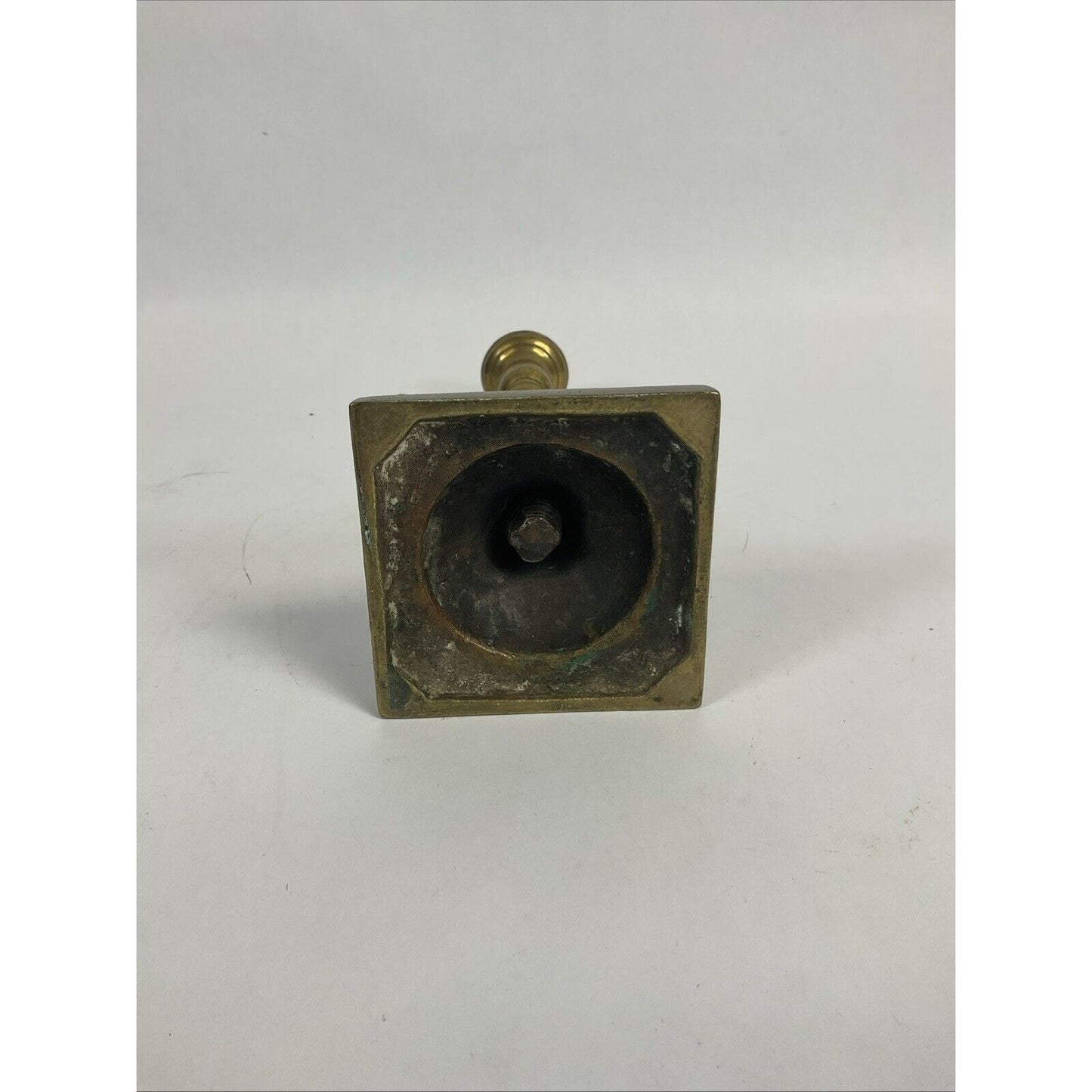 Vintage Brass Candlestick 10”