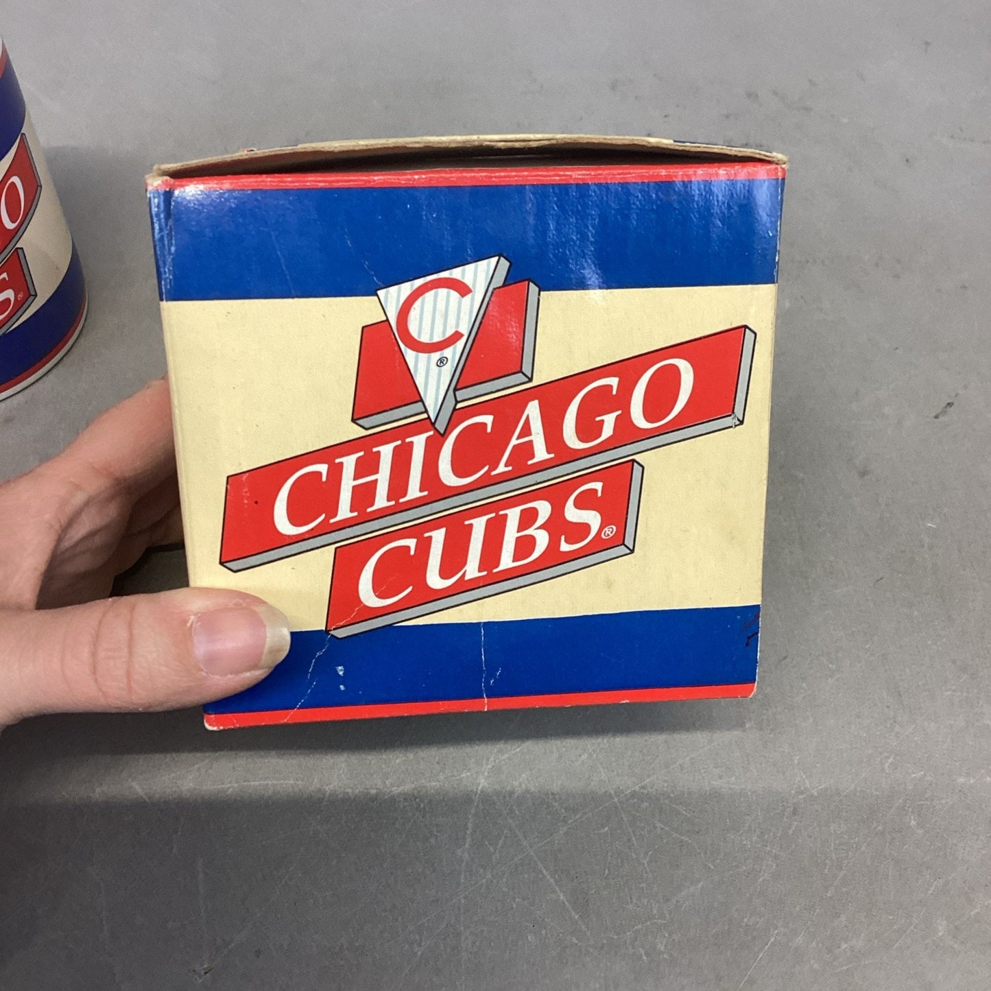 Vintage Chicago Cubs Mug In Original Box