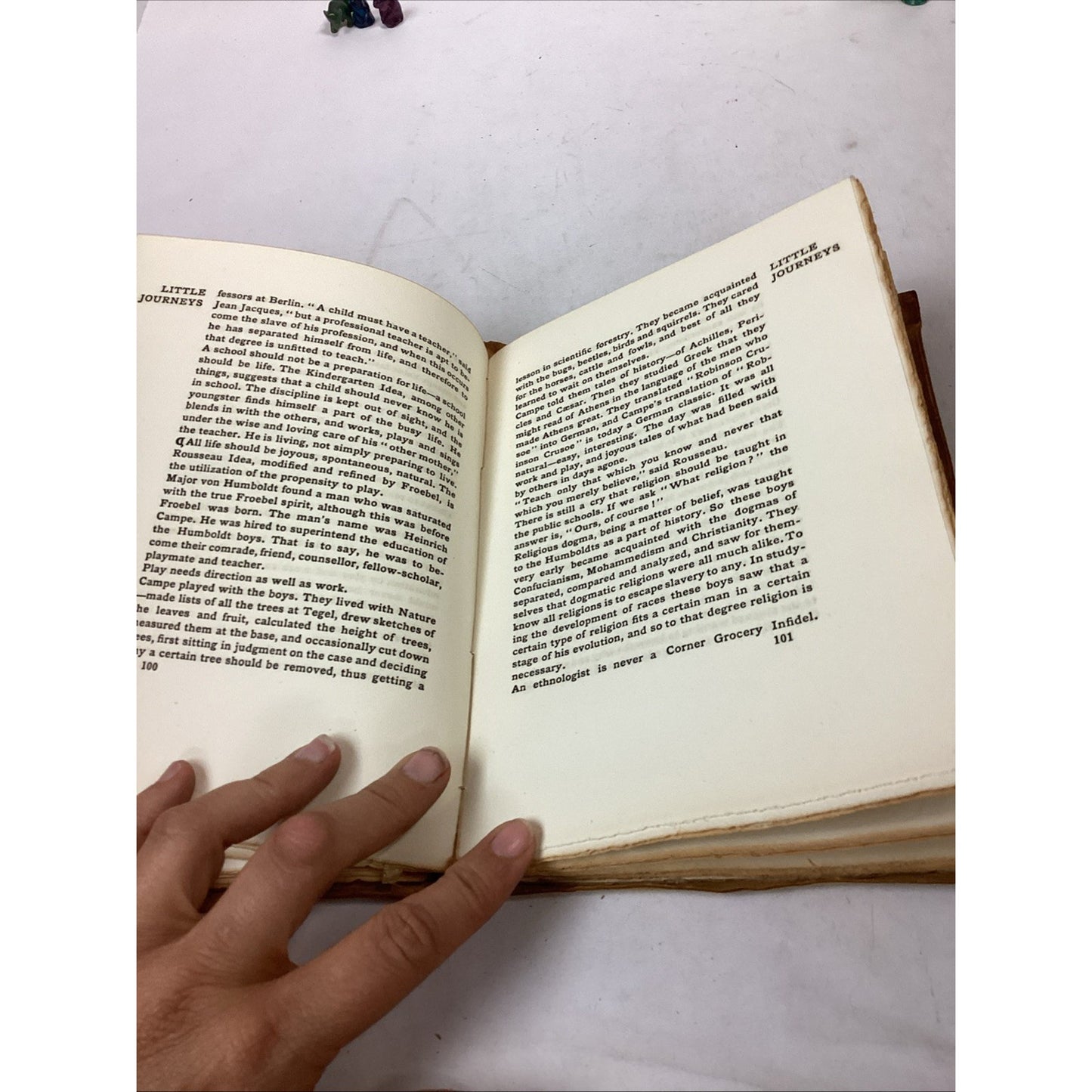 1905 Little Journeys Great Scientists Book I Galileo Newton Darwin & Roycroft