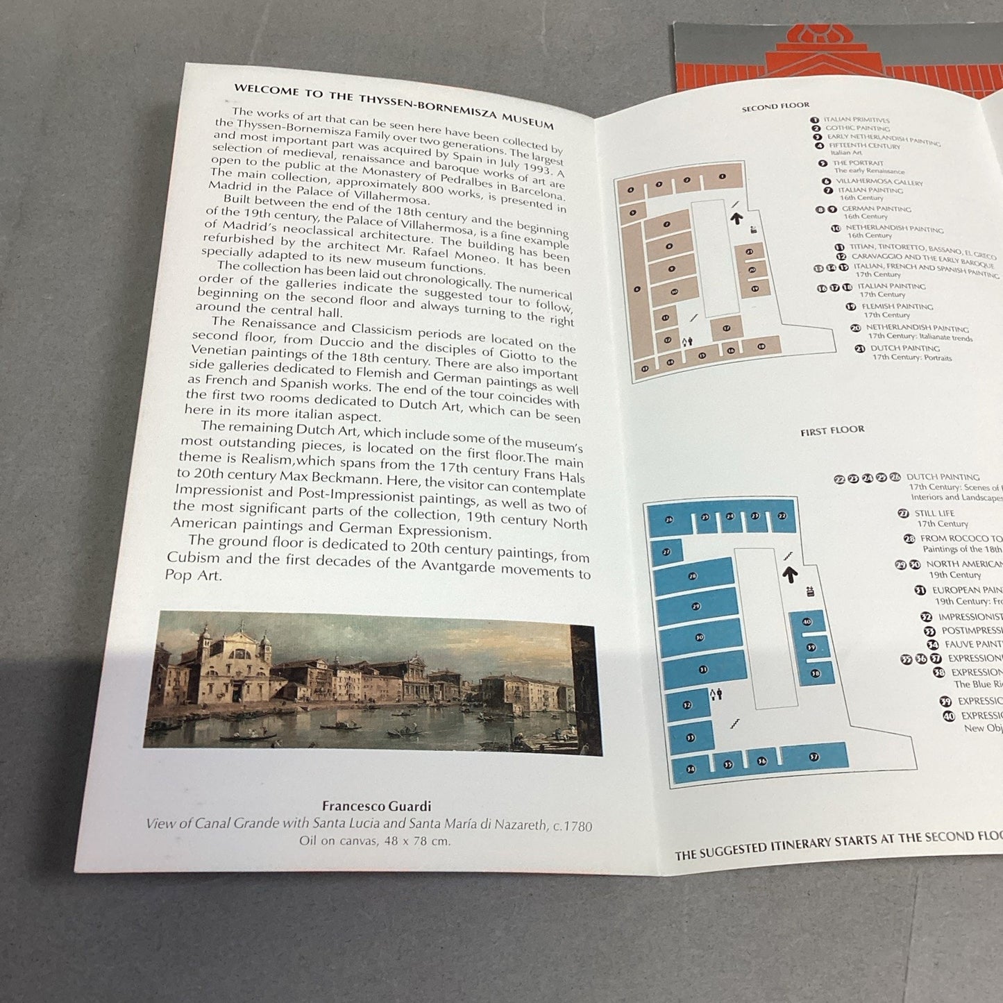 Modern Masters: Thyssen-Bornemisza Museum W/ Newspaper Article & 2 Brochures