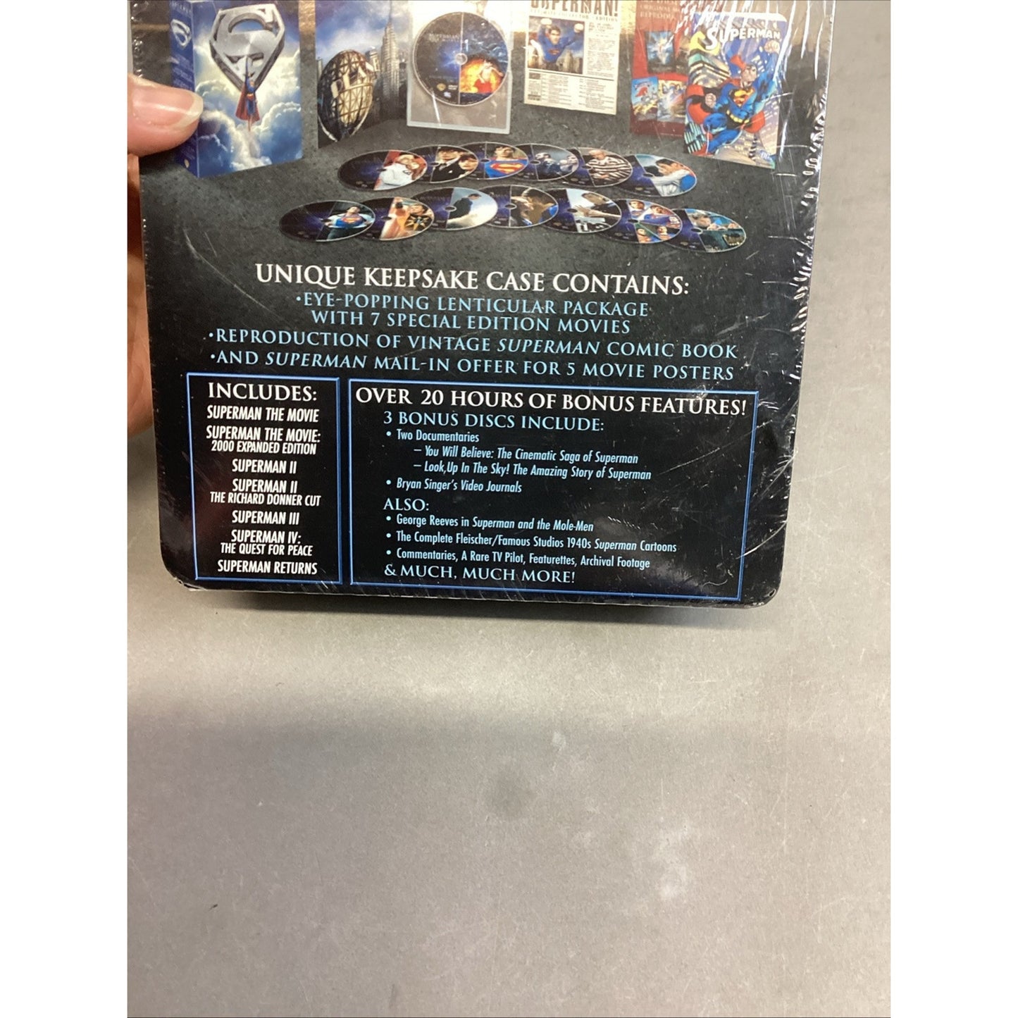 Superman Ultimate Collectors Edition (DVD, 2007, 14-Disc Set) SEALED Brand New