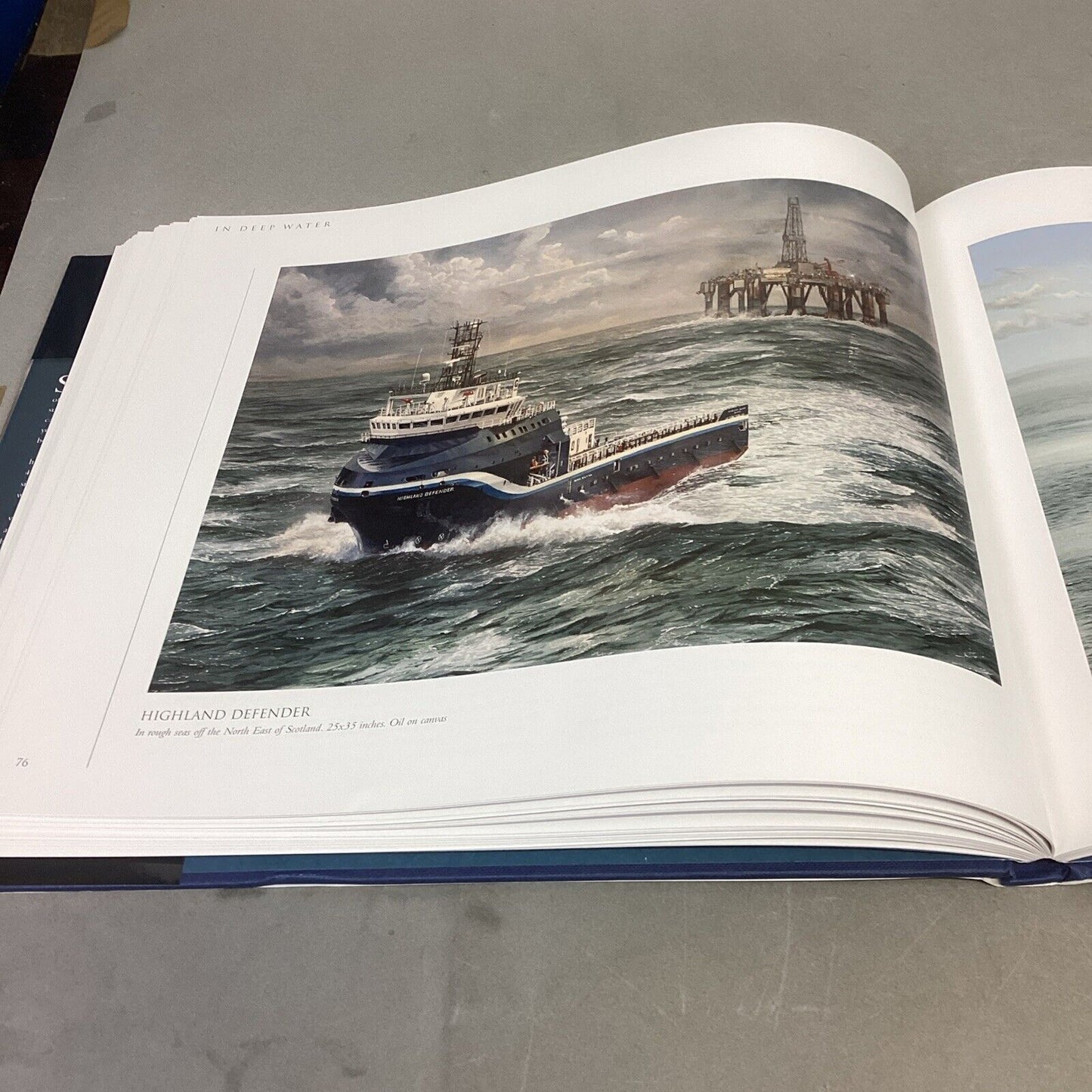In Deep Water Maritime Art Of Robert Lloyd (Signed)/The Marine Art Of Harley C.