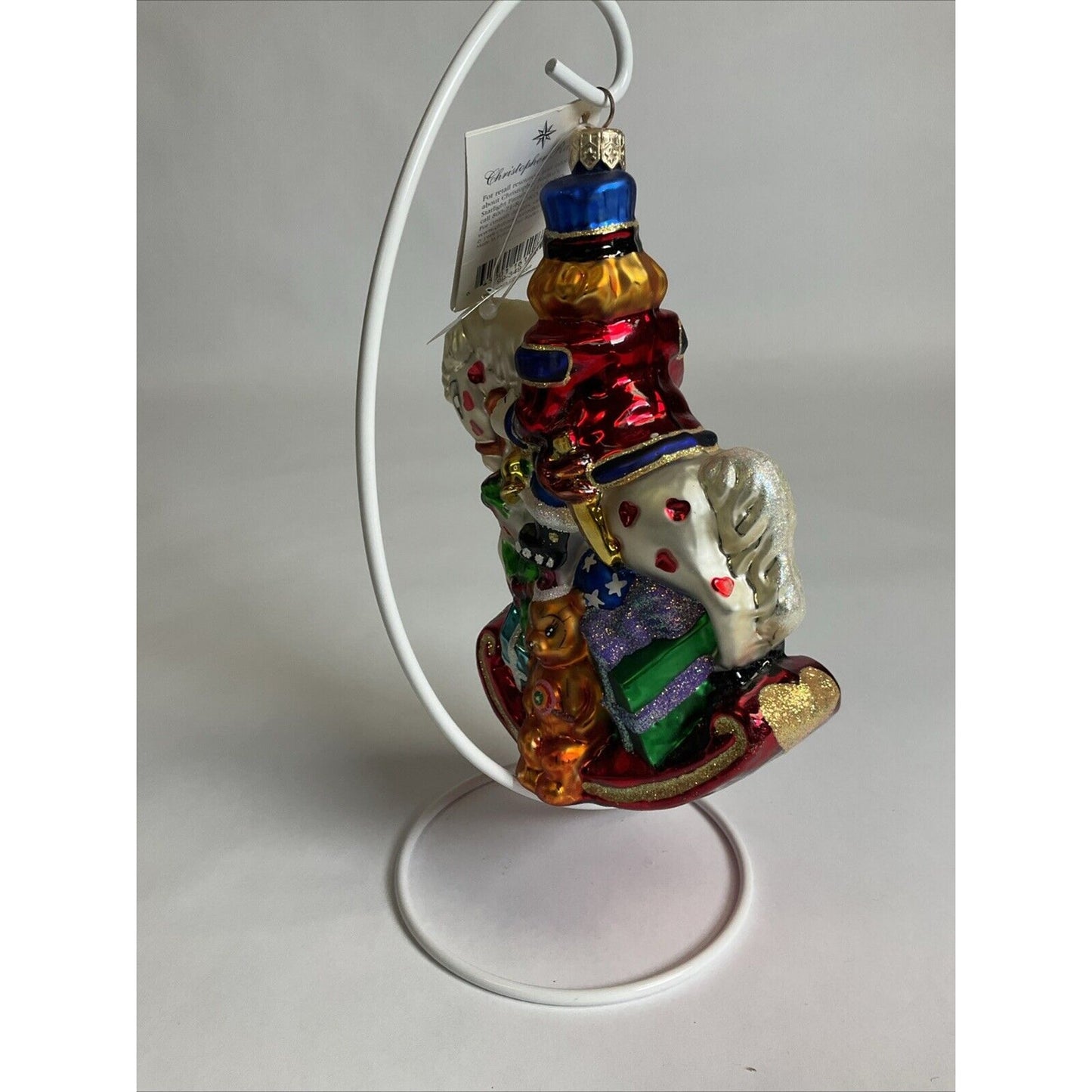 Christopher Radko "Rocking Cracker" Christmas Ornament