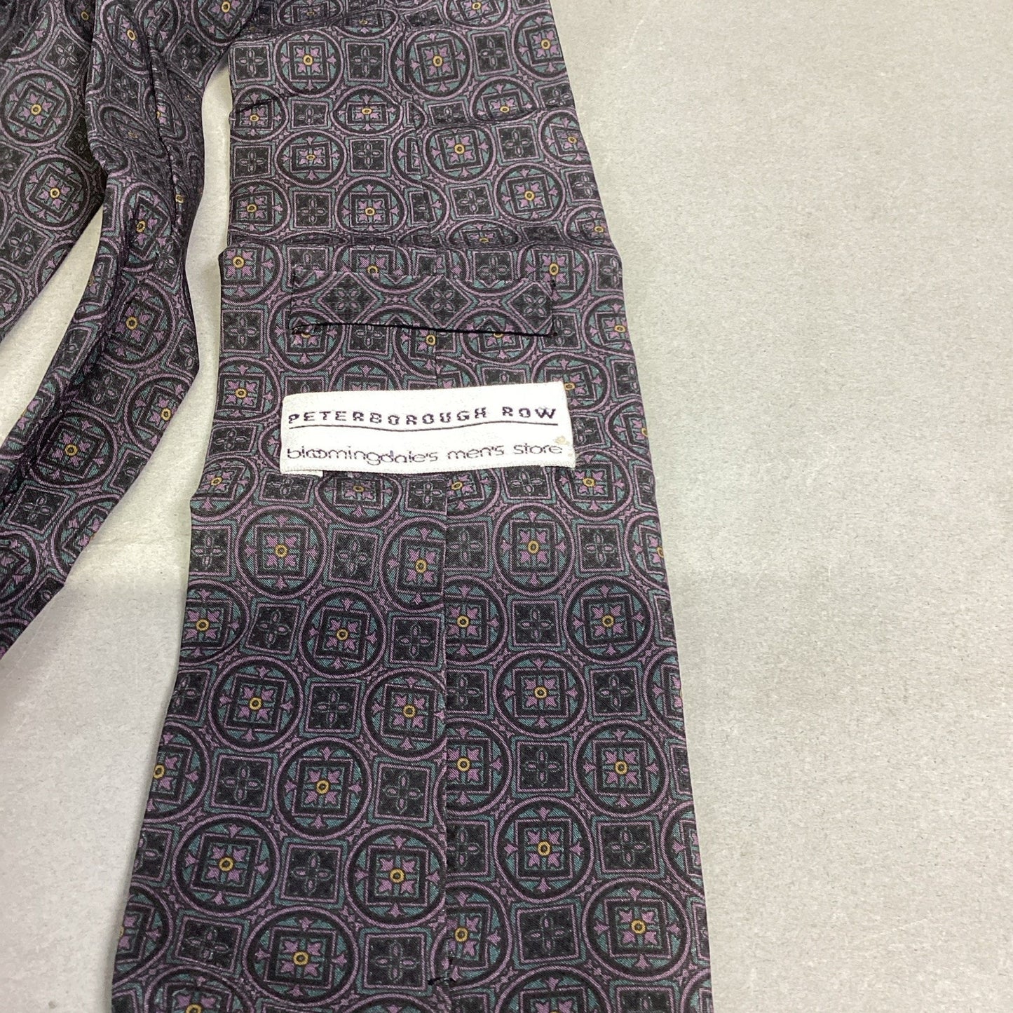 Frank Stella Ltd New York & Bloomingdale’s Peterborough 100% Silk Men’s Neckties Tie