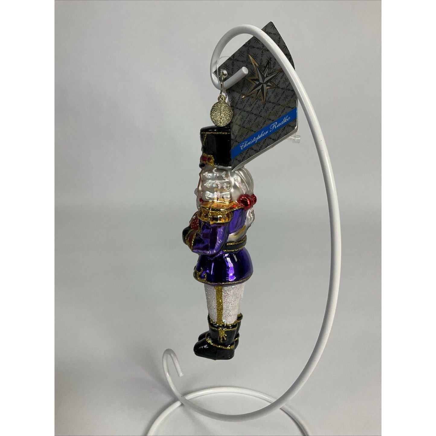Christopher Radko Heartfelt Friendship Glass Christmas Ornament