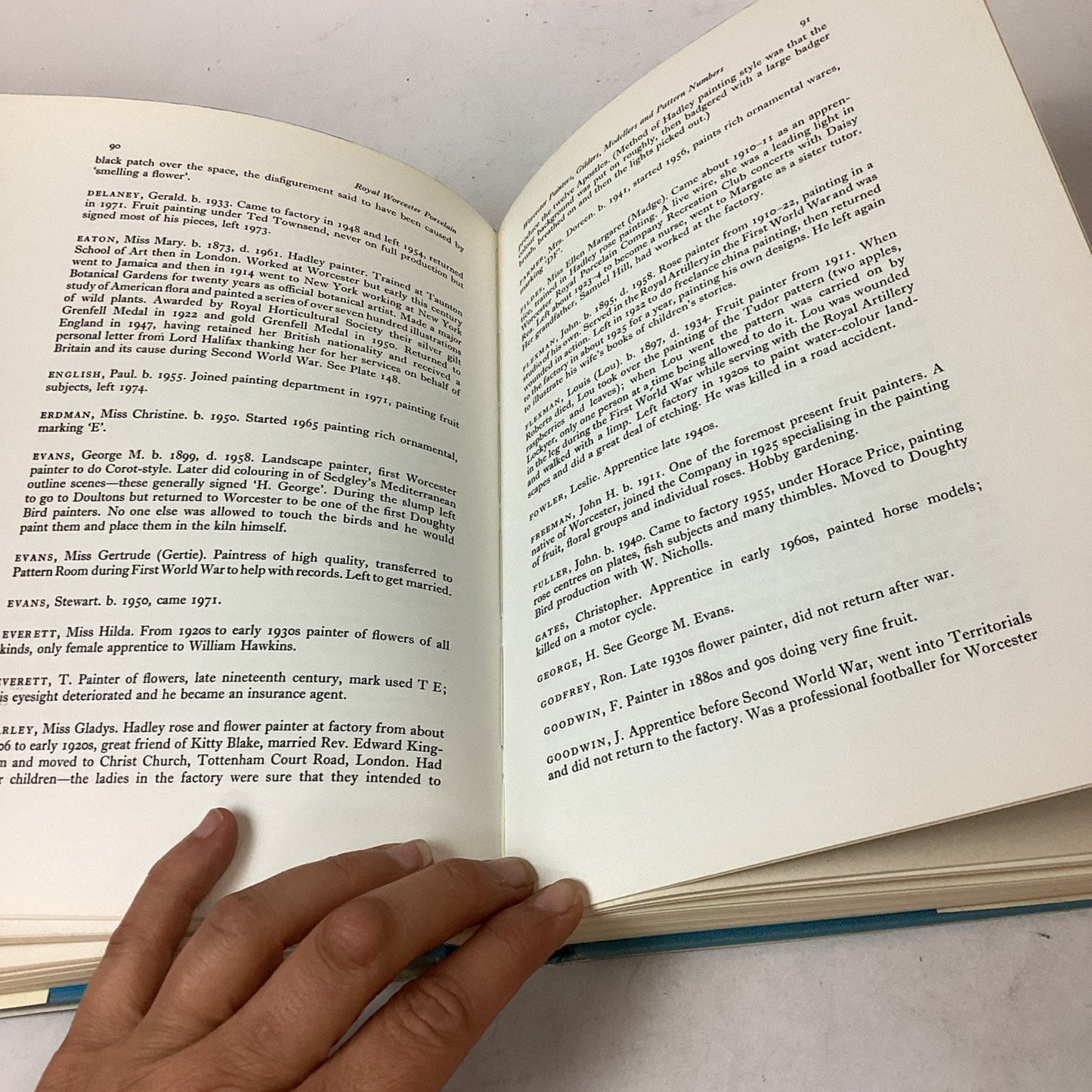 Royal Worcester Porcelain Book Henry Sandon Hard Cover - 1975