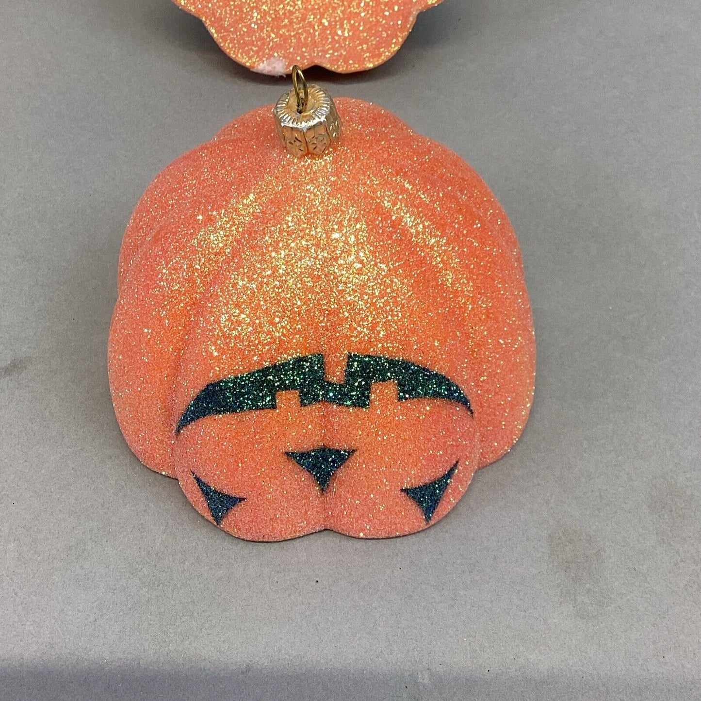 Patricia Breen Pumpkin Jack-O-Lantern 2 Part Ornament With Clip