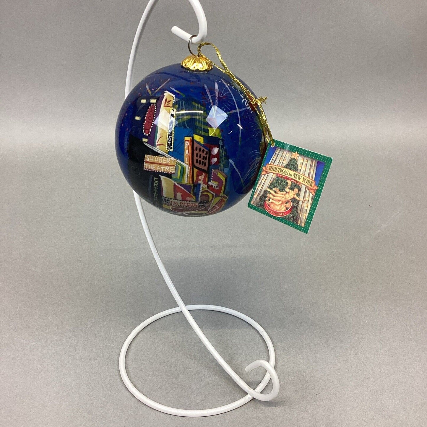 Chuck Fischer’s Christmas In The City - New York Times Square - Handpainted