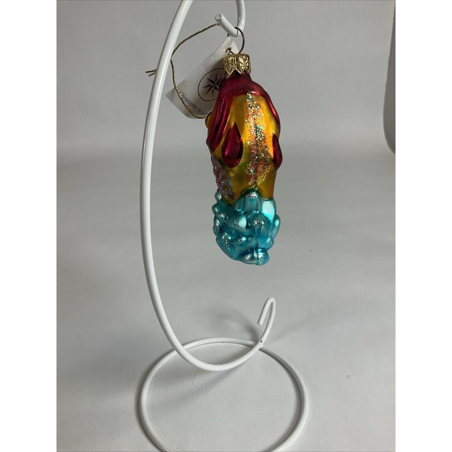 Christopher Radko, "SPLASH" Glass Christmas Ornament 1997