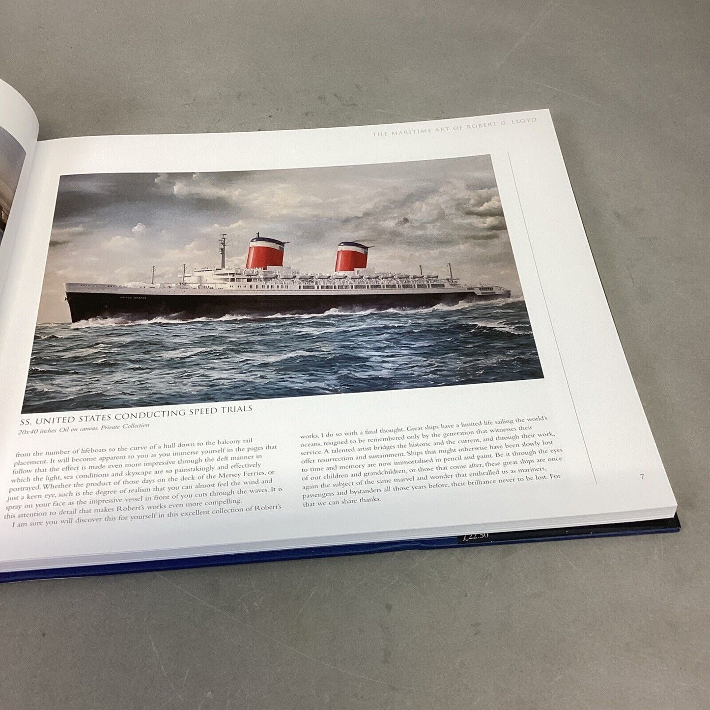 In Deep Water Maritime Art Of Robert Lloyd (Signed)/The Marine Art Of Harley C.