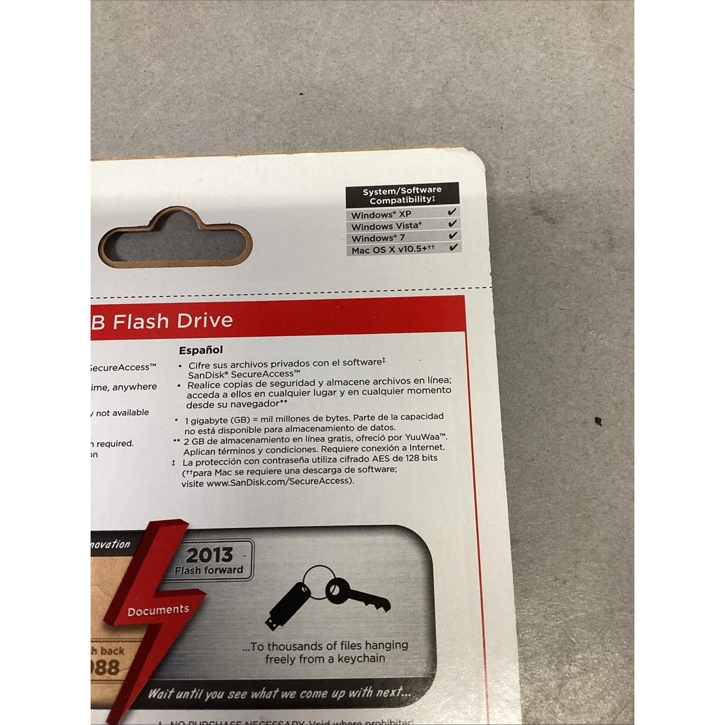 SanDisc 2013 Cruiser Facet USB Flash Drive - 8GB