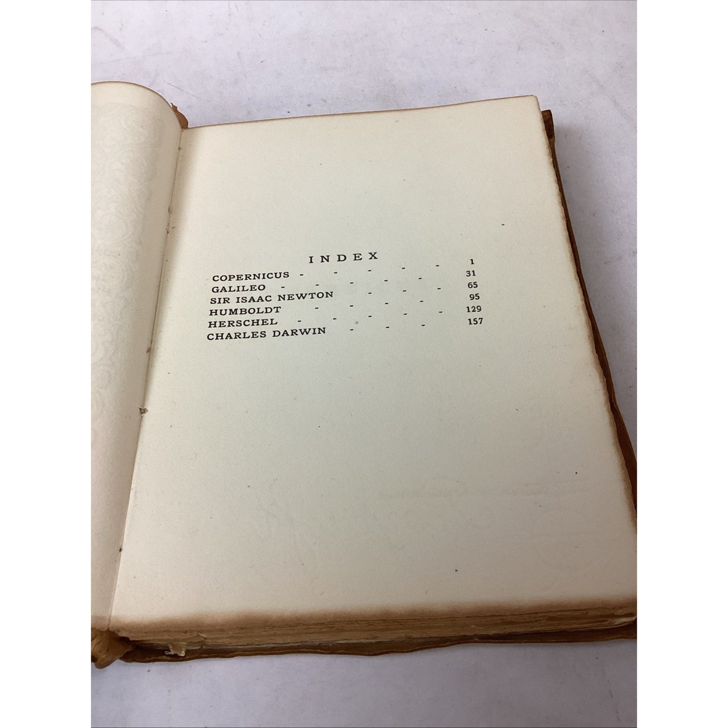 1905 Little Journeys Great Scientists Book I Galileo Newton Darwin & Roycroft