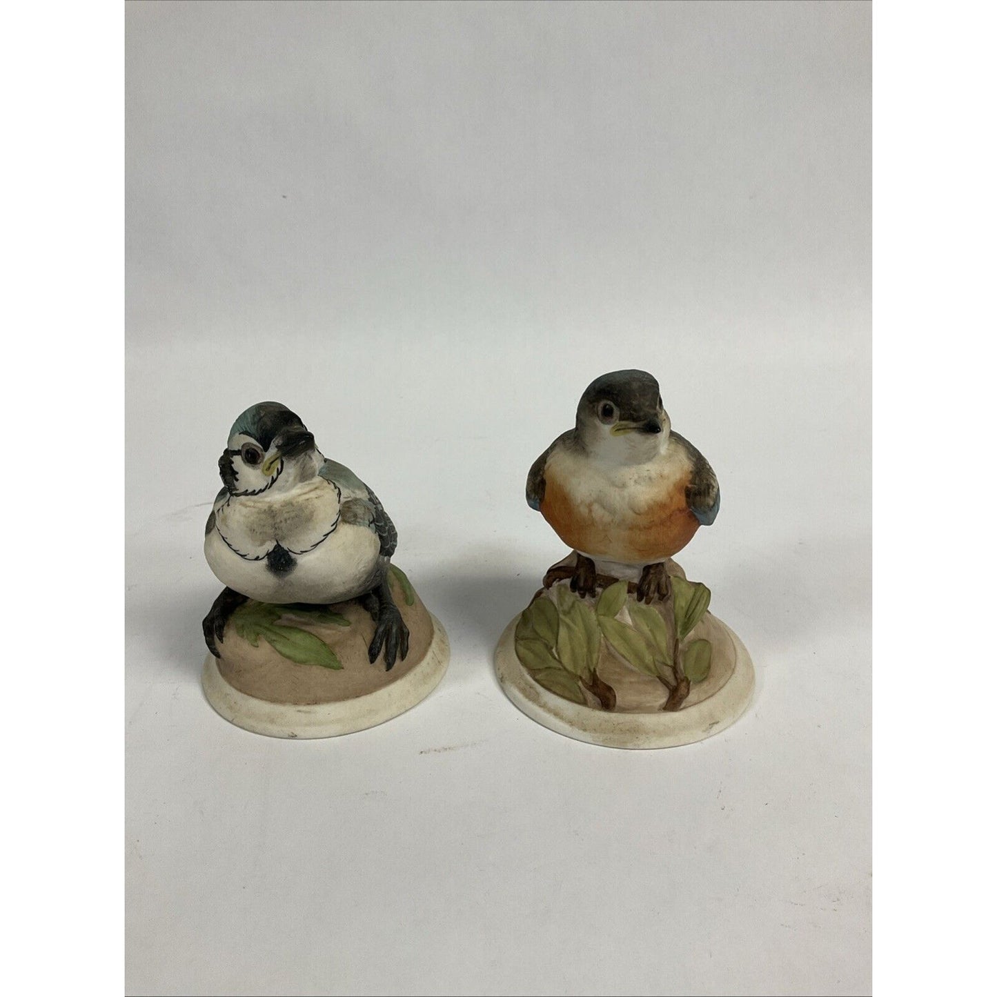 Pair of Decorative Porcelains Birds