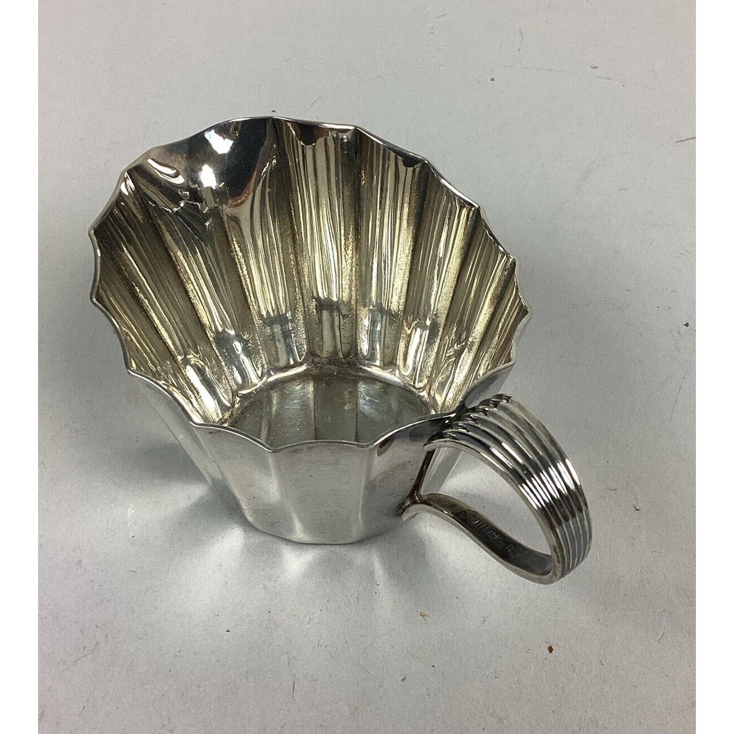 Vignelli Designs Silver Plated Creamer - Made In Italy