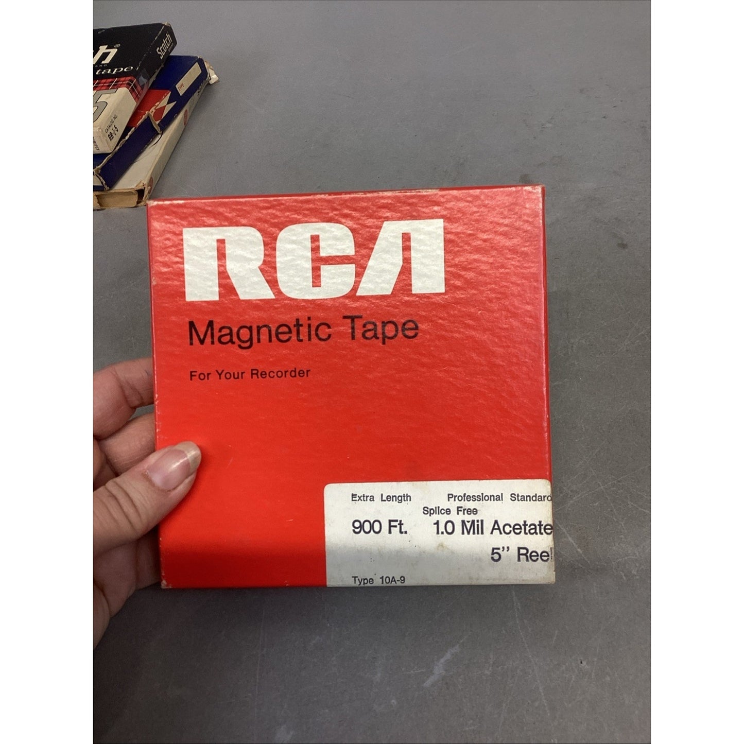 8 Philips Soundcraft Scotch RCA Pre-Recorded Magnetic Tape Reels Different Sizes