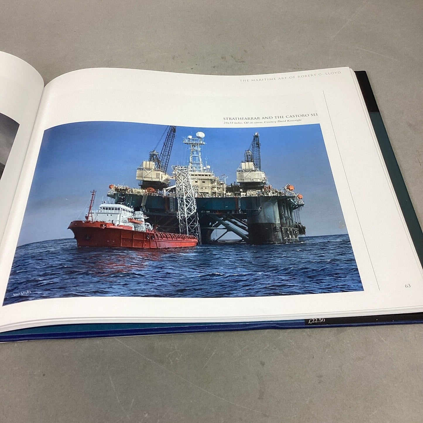 In Deep Water Maritime Art Of Robert Lloyd (Signed)/The Marine Art Of Harley C.