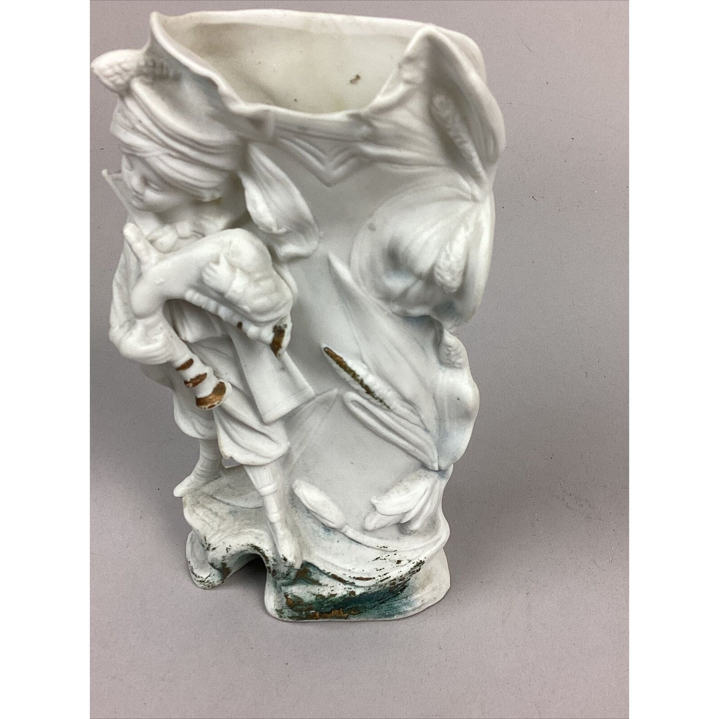 Lot Of 2 Antique Bisque Porcelain Figurines - #1152 & #7300