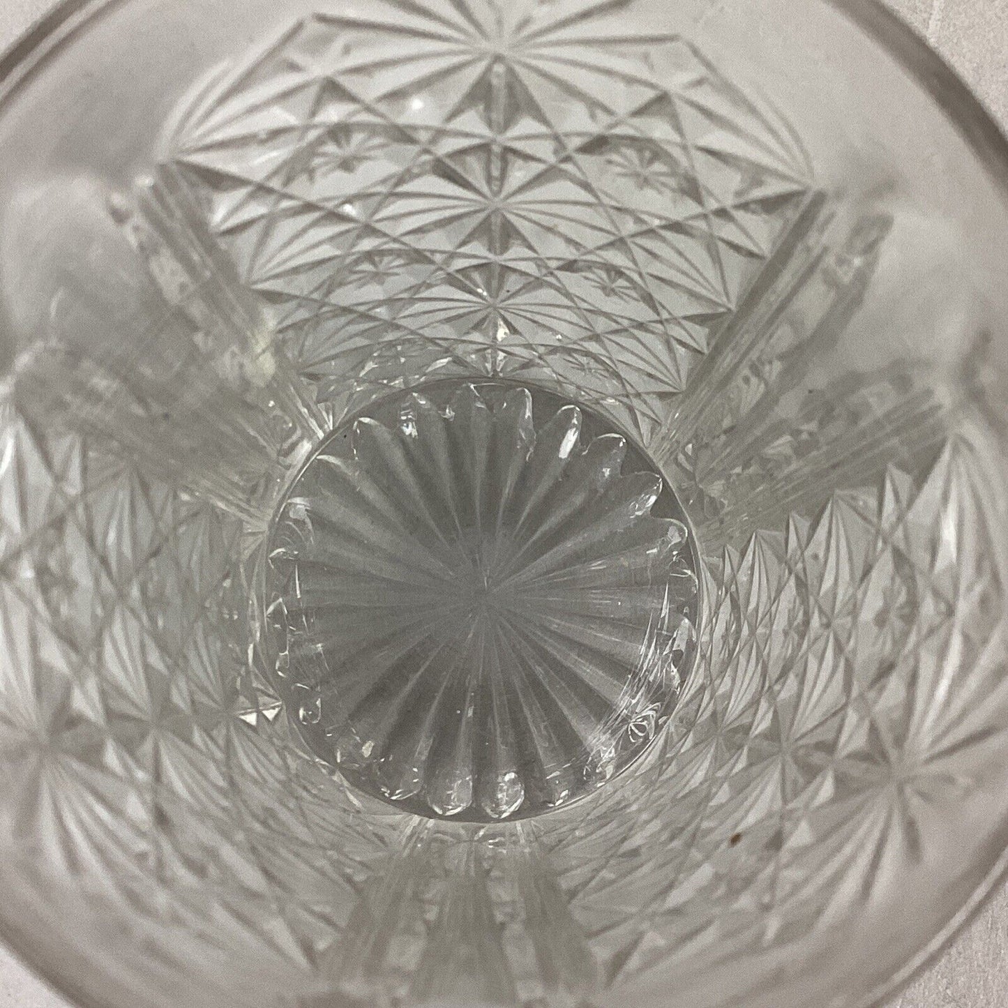 3 Vintage Decorative Glass Tumblers - Etched Glass, Daisy/Buttons & Floral Glass