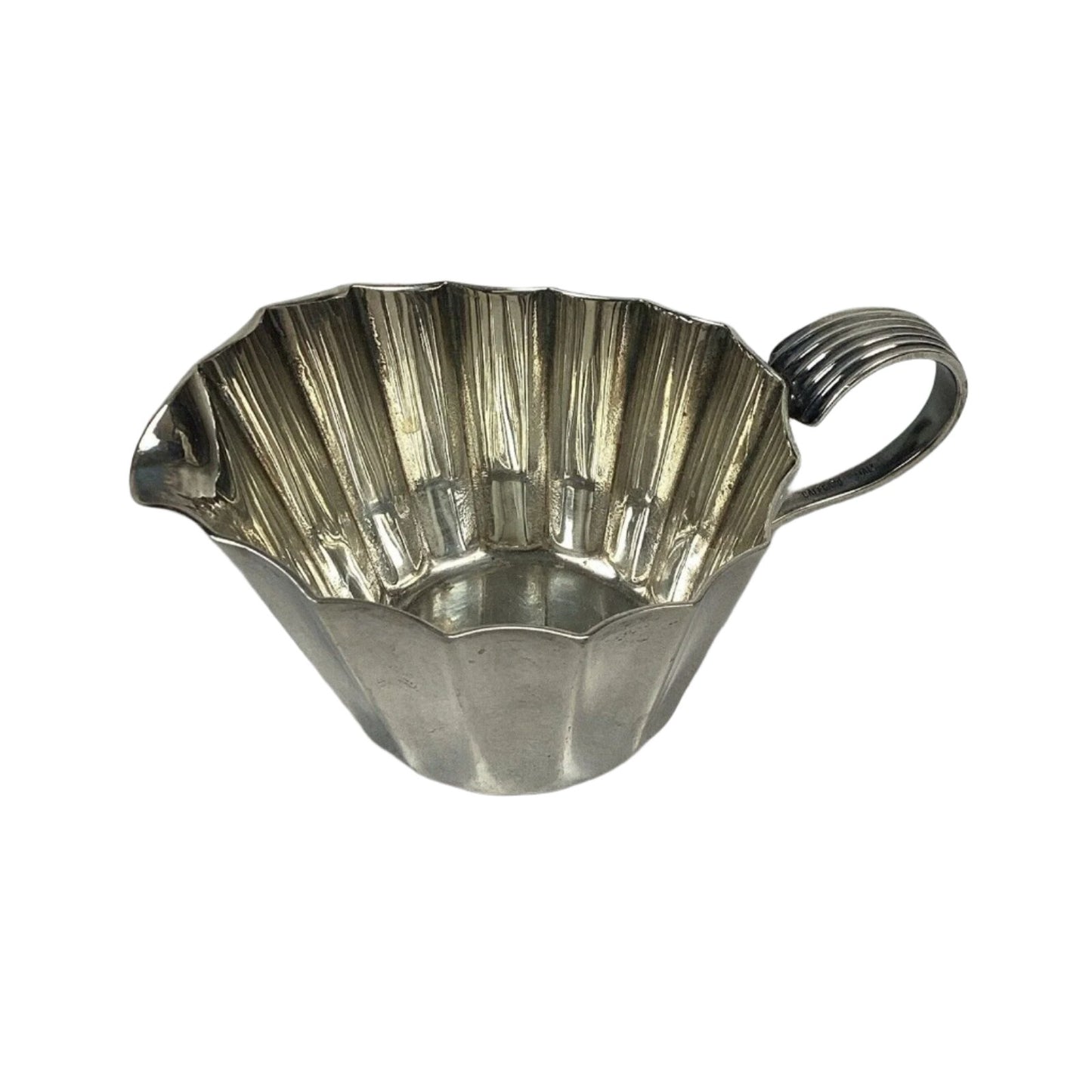 Vignelli Designs Silver Plated Creamer - Made In Italy