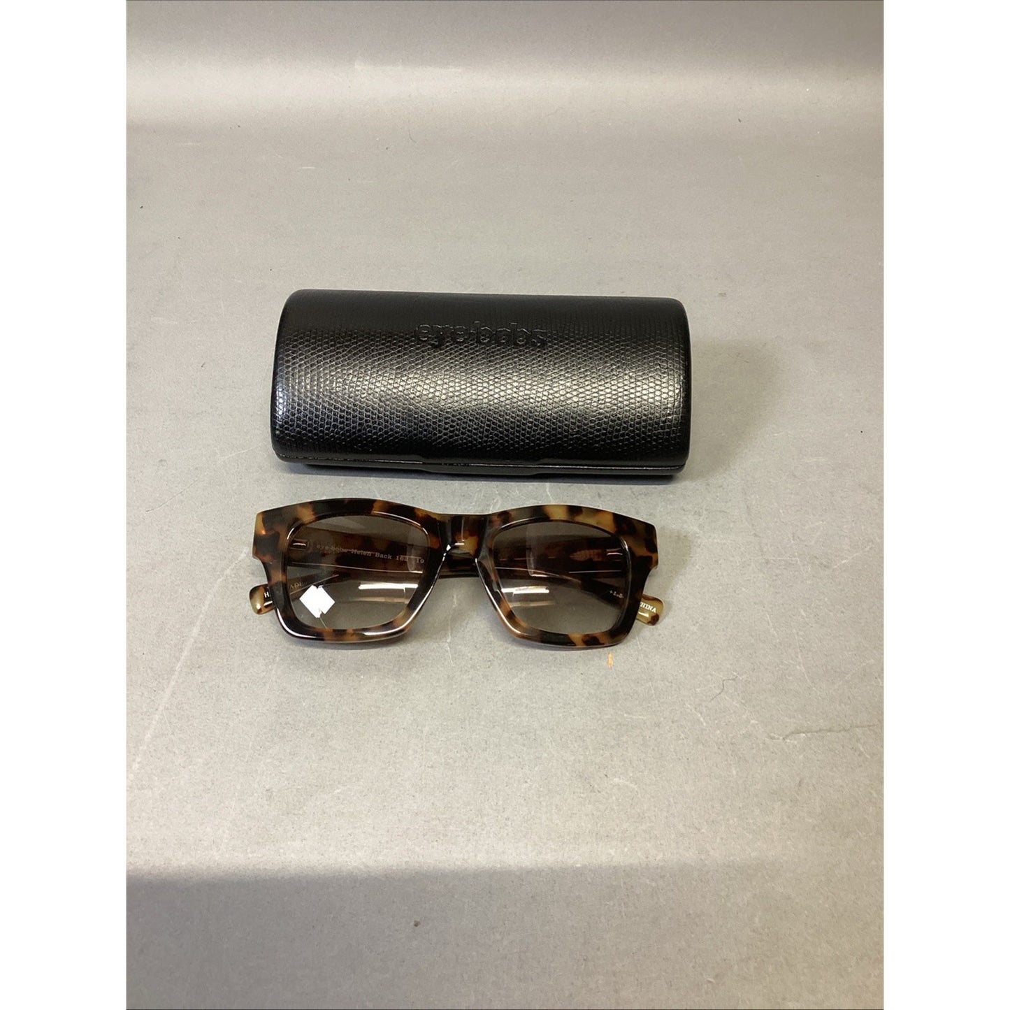 Eyebobs Handmade Tortoise Shell Bifocal Womens Sunglasses/Case Helen Back 162-19