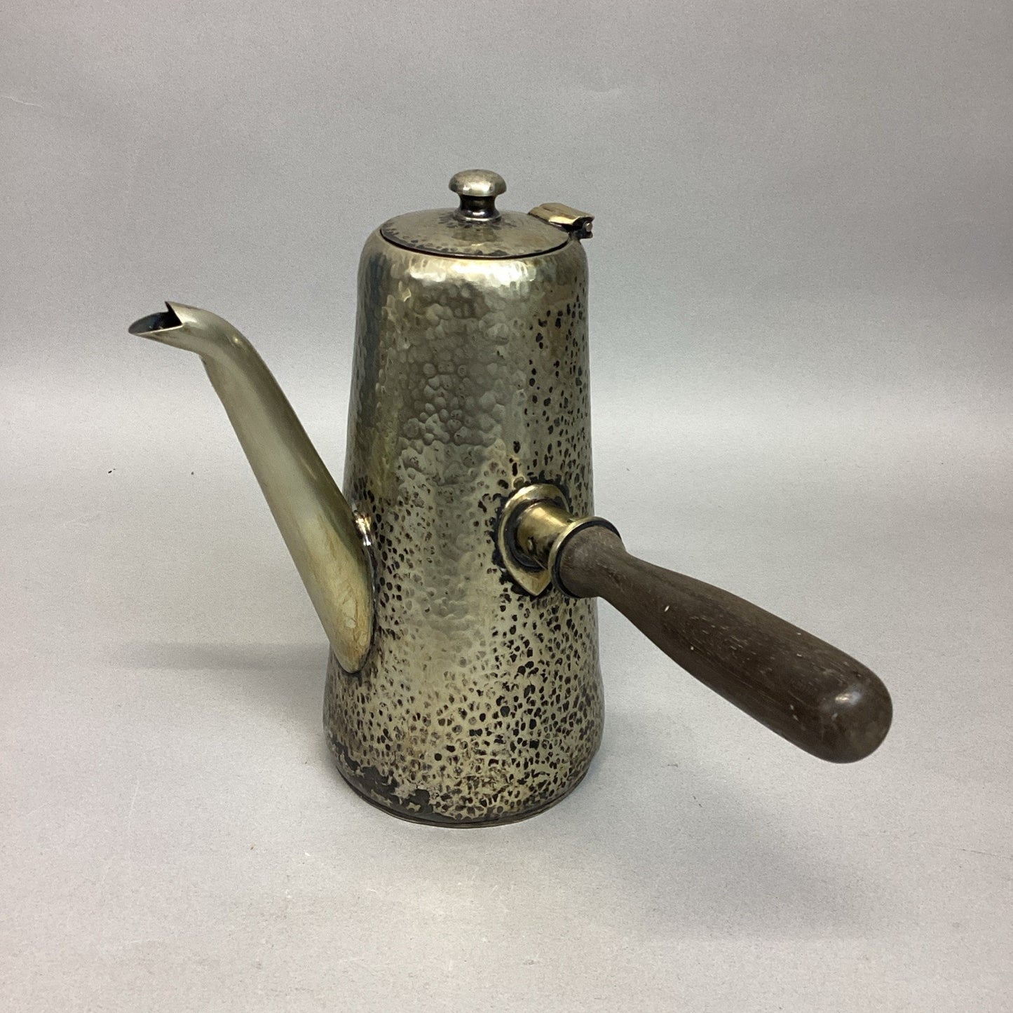 Vintage Gotham Silver Co. Nickle Silver Teapot, Sugar Bowl & Creamer Set