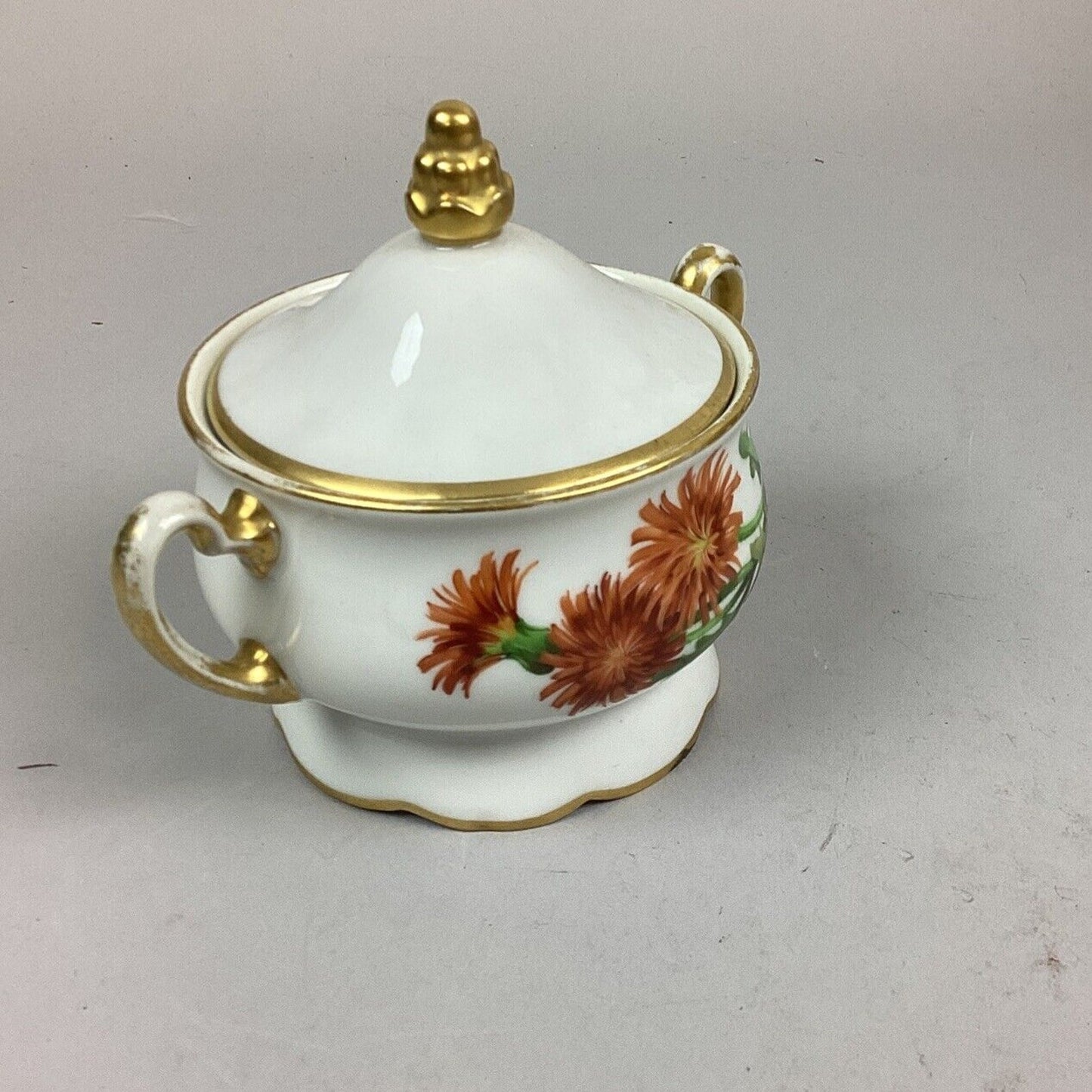 Thomas Adler Bavaria Berchtesgaden Floral Sugar Bowl With Lid