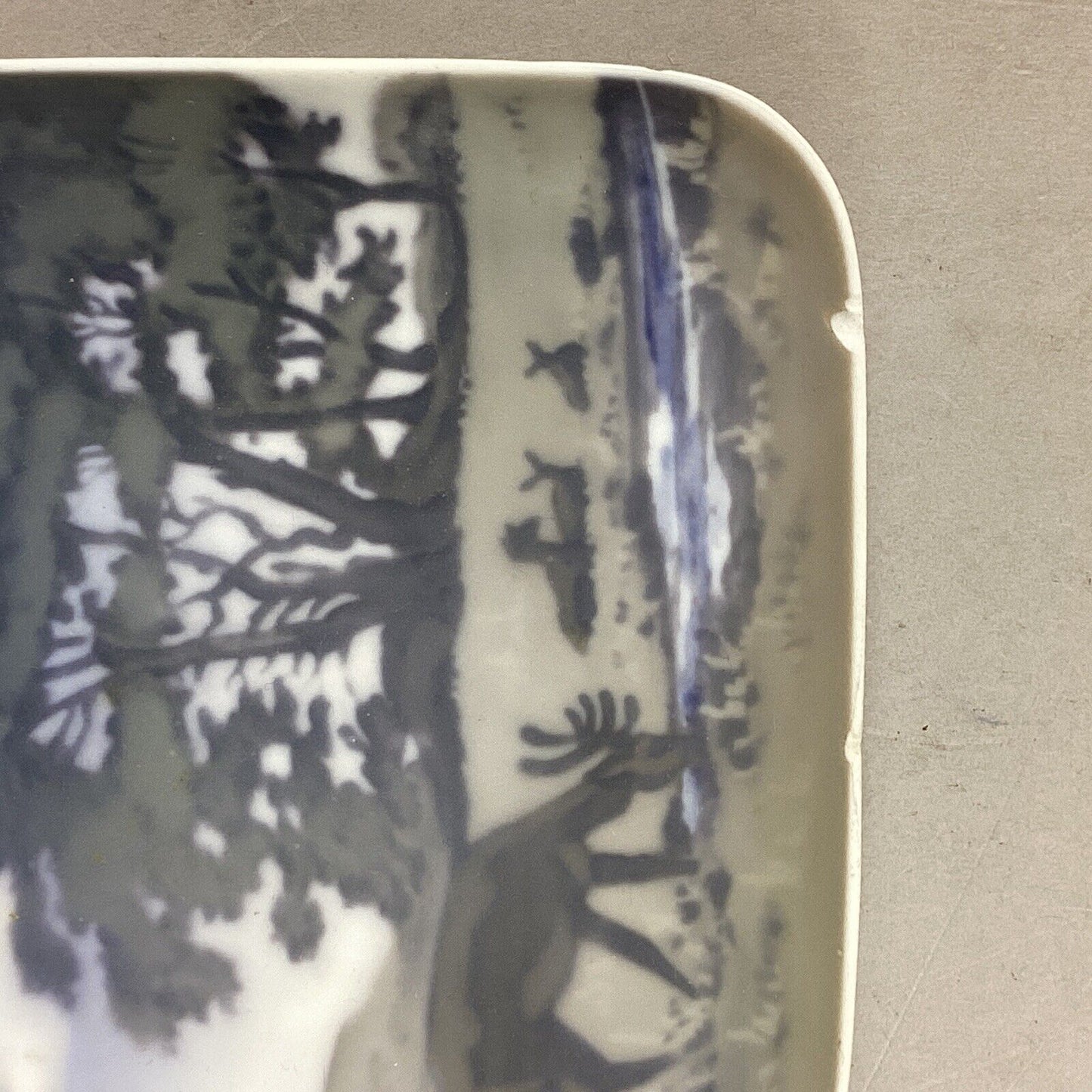 Royal Copenhagen, Dyrehaven #3465, Mother & 3 Fawn Trinket Dish - 5”