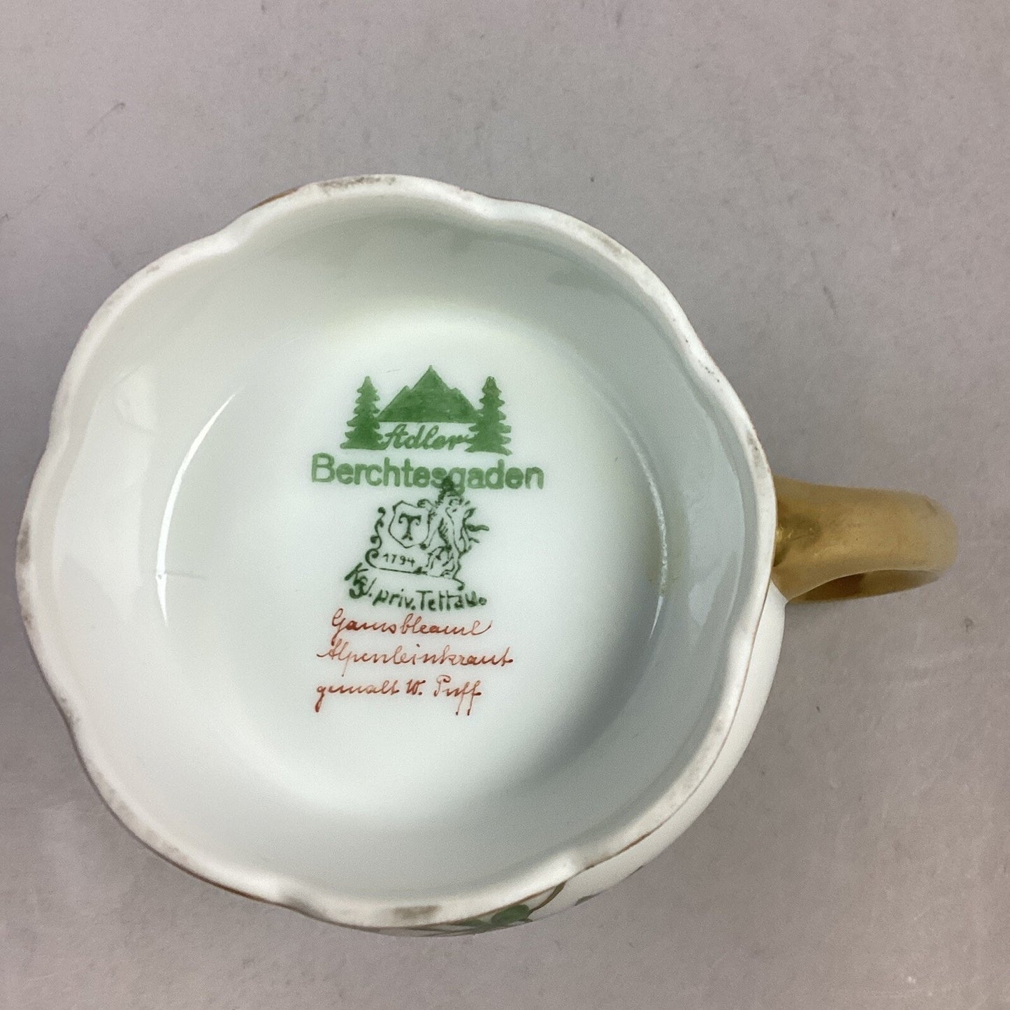 Thomas Adler Berchtesgaden Floral Creamer - 4.5”