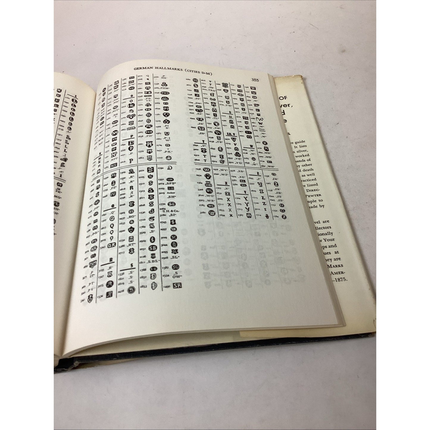 THE BOOK OF OLD SILVER: English,American,Foreign Hallmarks by Seymour Wyler 1973