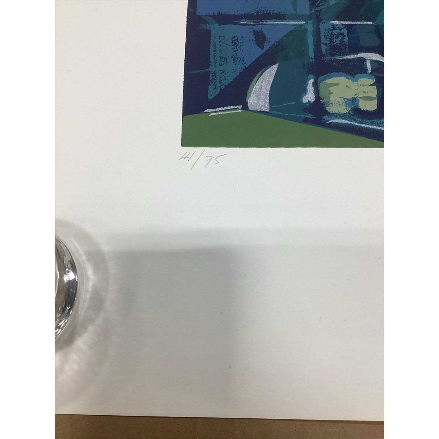 LJ Yao Screenplay Chinese Poster - Pencil Signed 1980 - #41/75