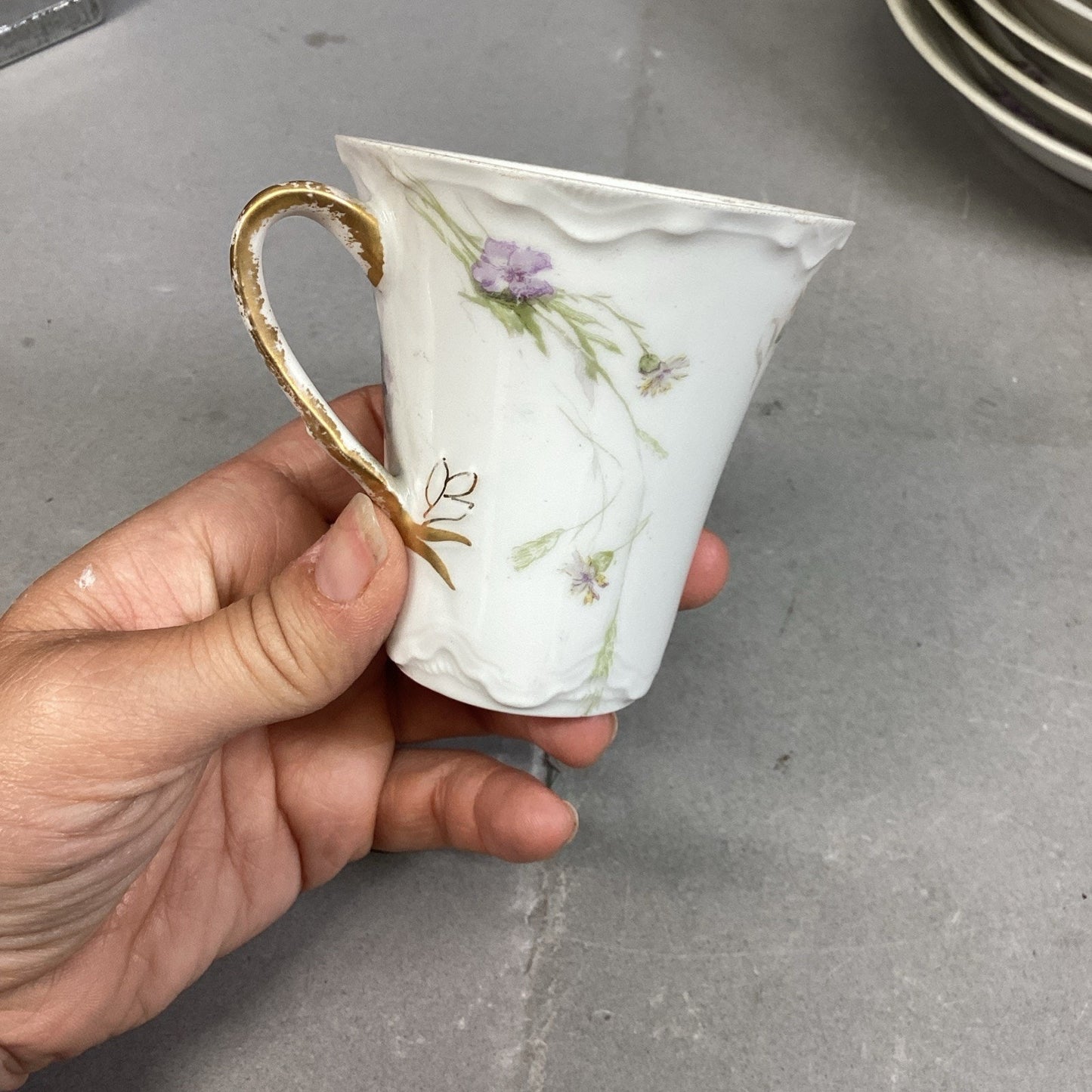 Set Of 26 - LS & S Limoges France Floral Plate/Bowl Set
