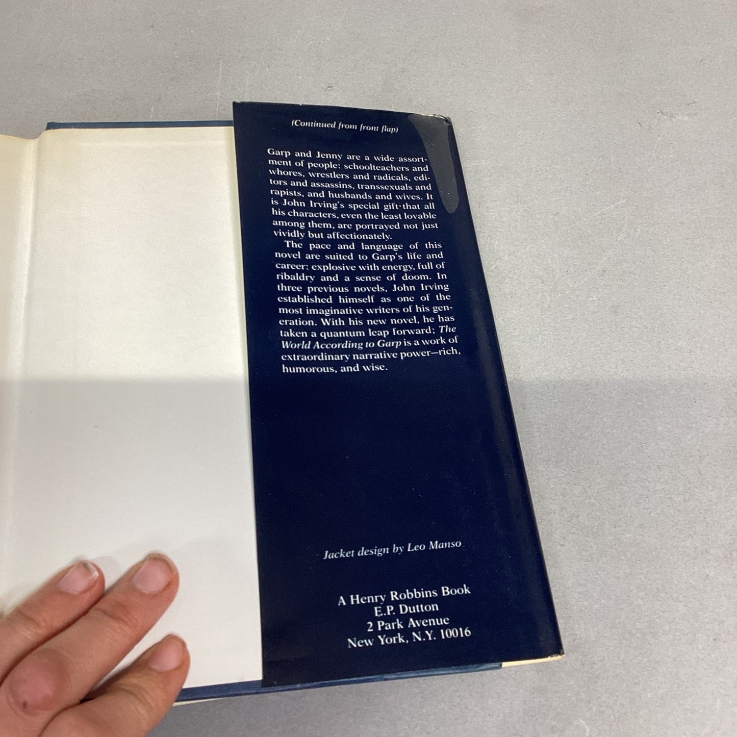 John Irving, The World According to Garp - A Novel - 1978