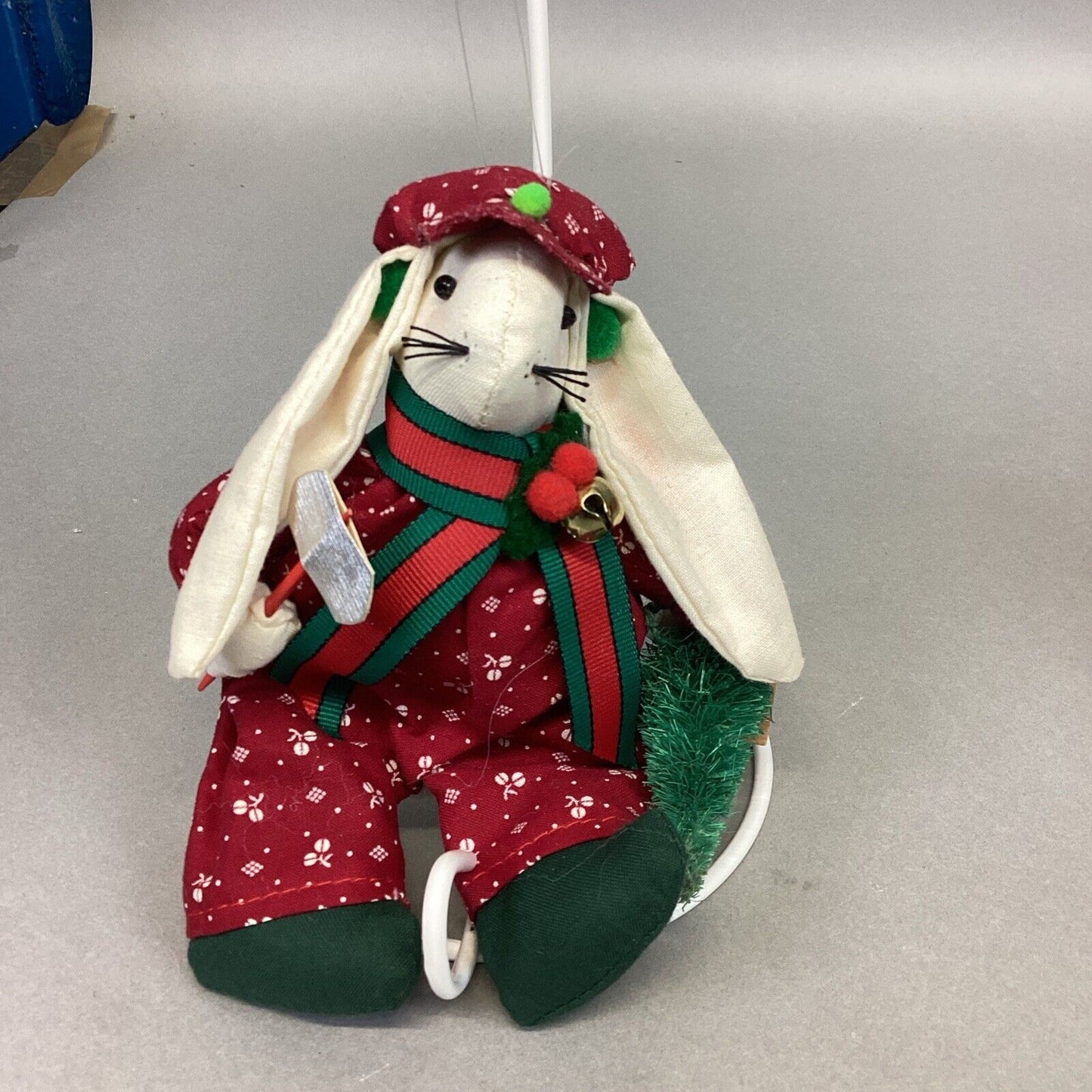 Peter McGregor And Anny McGregor Handcrafted Bunny Ornaments