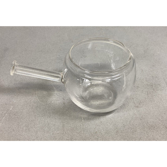 Vintage Glass Nitro Bowl With Handle - 5”L