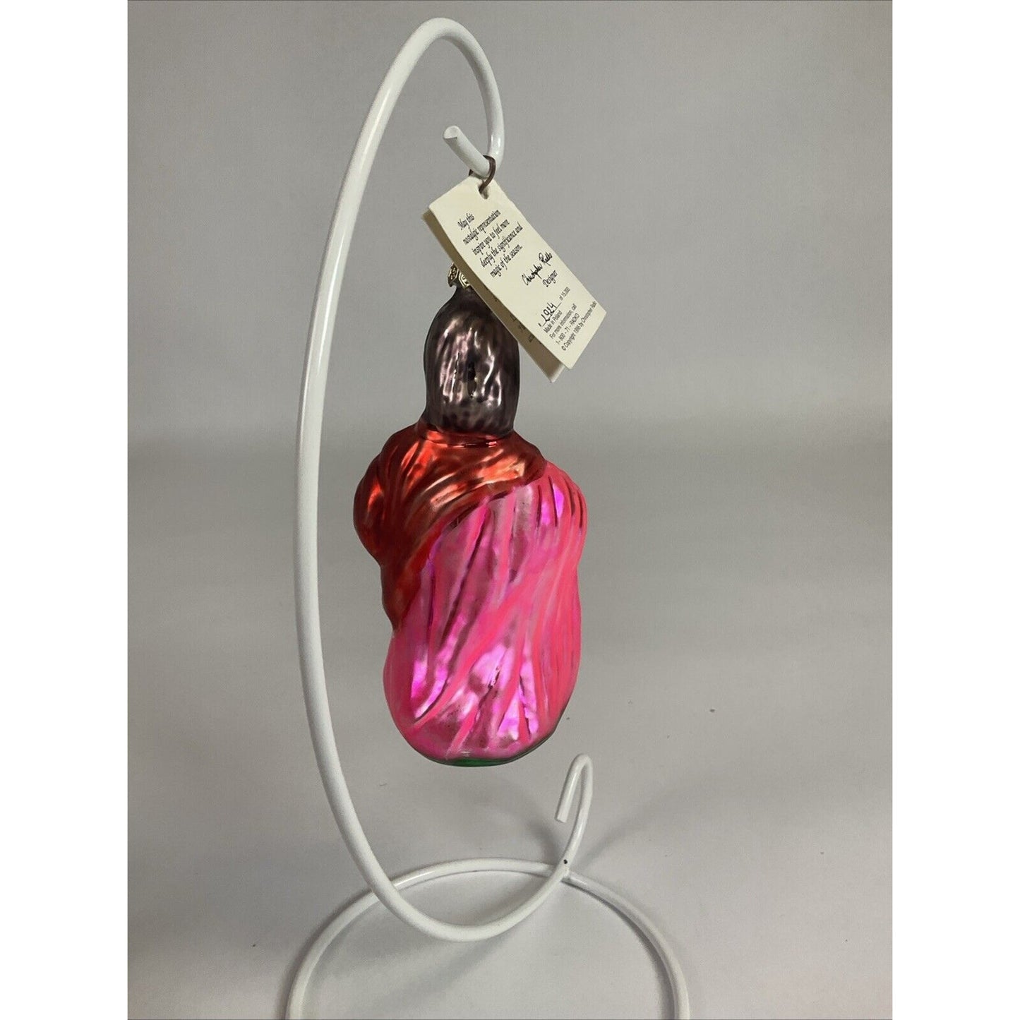 Christopher Radko Joseph From Nativity Set Glass Christmas Ornament LE