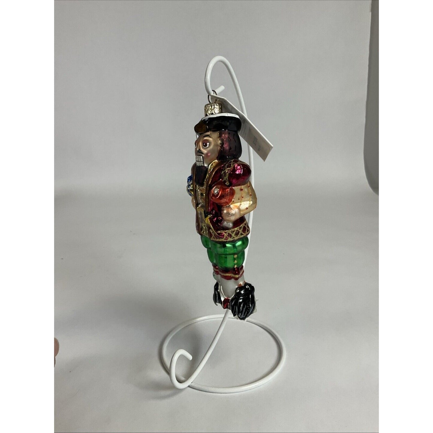 Radko Vintage King Henry VIII + Rags To Romance Boy Christmas Ornaments /Damaged