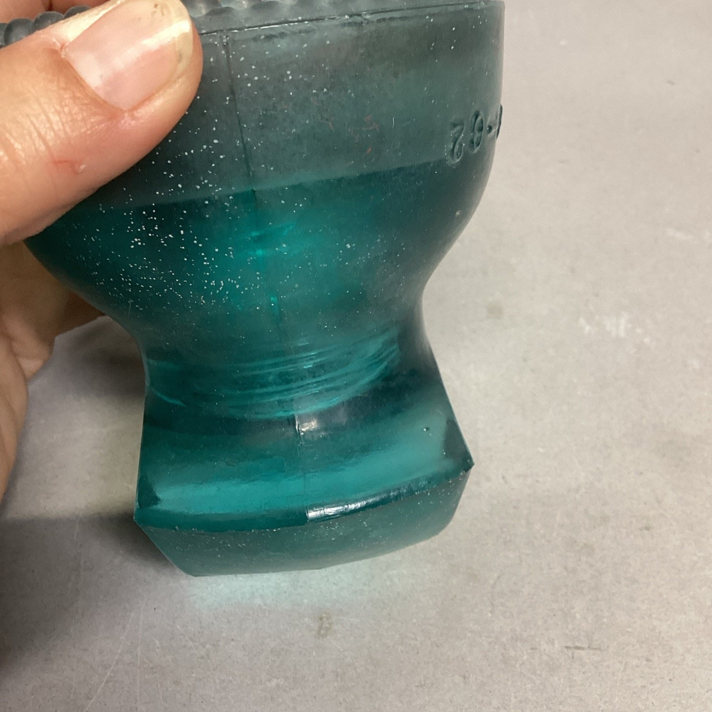 Heminggray #62 Glass Insulator Candle Holder - Made In The USA