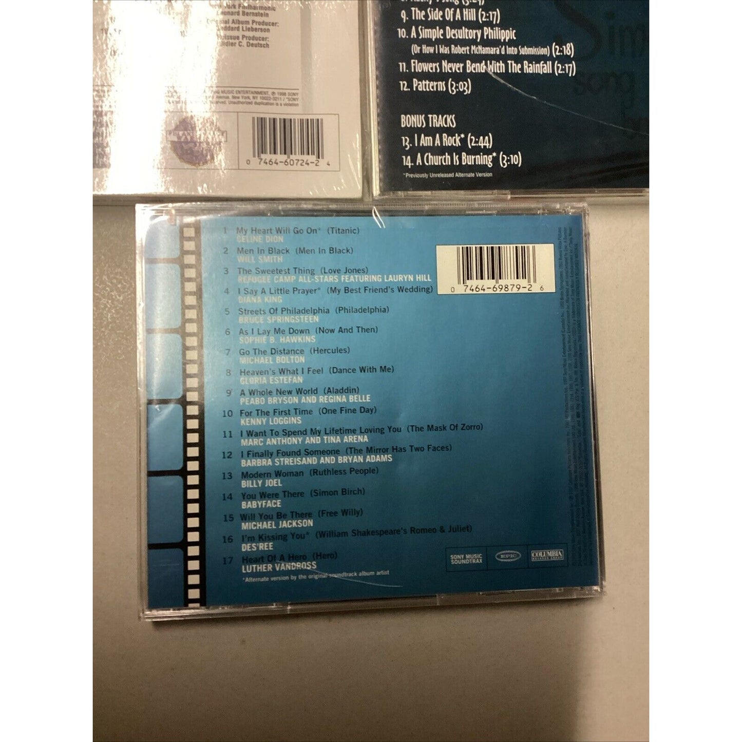 Lot Of 5 CDs - Music From Movies/Films/Broadway - New & Sealed