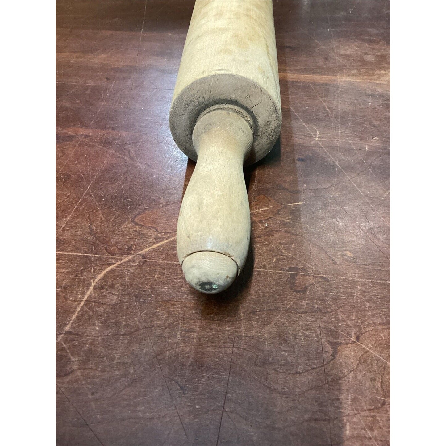 Set Of 2 Vintage Bakers Rolling Pins - Medium & Large