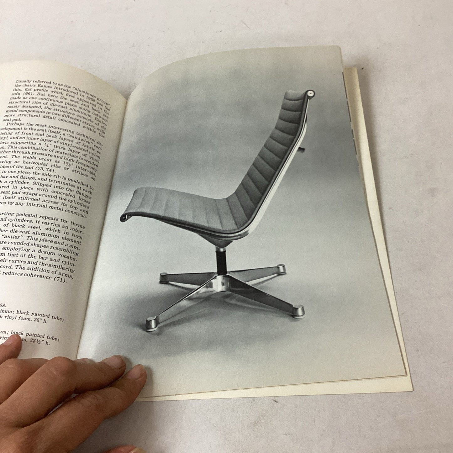 Vintage Charles Eames Furniture From Design Collection Book 1973