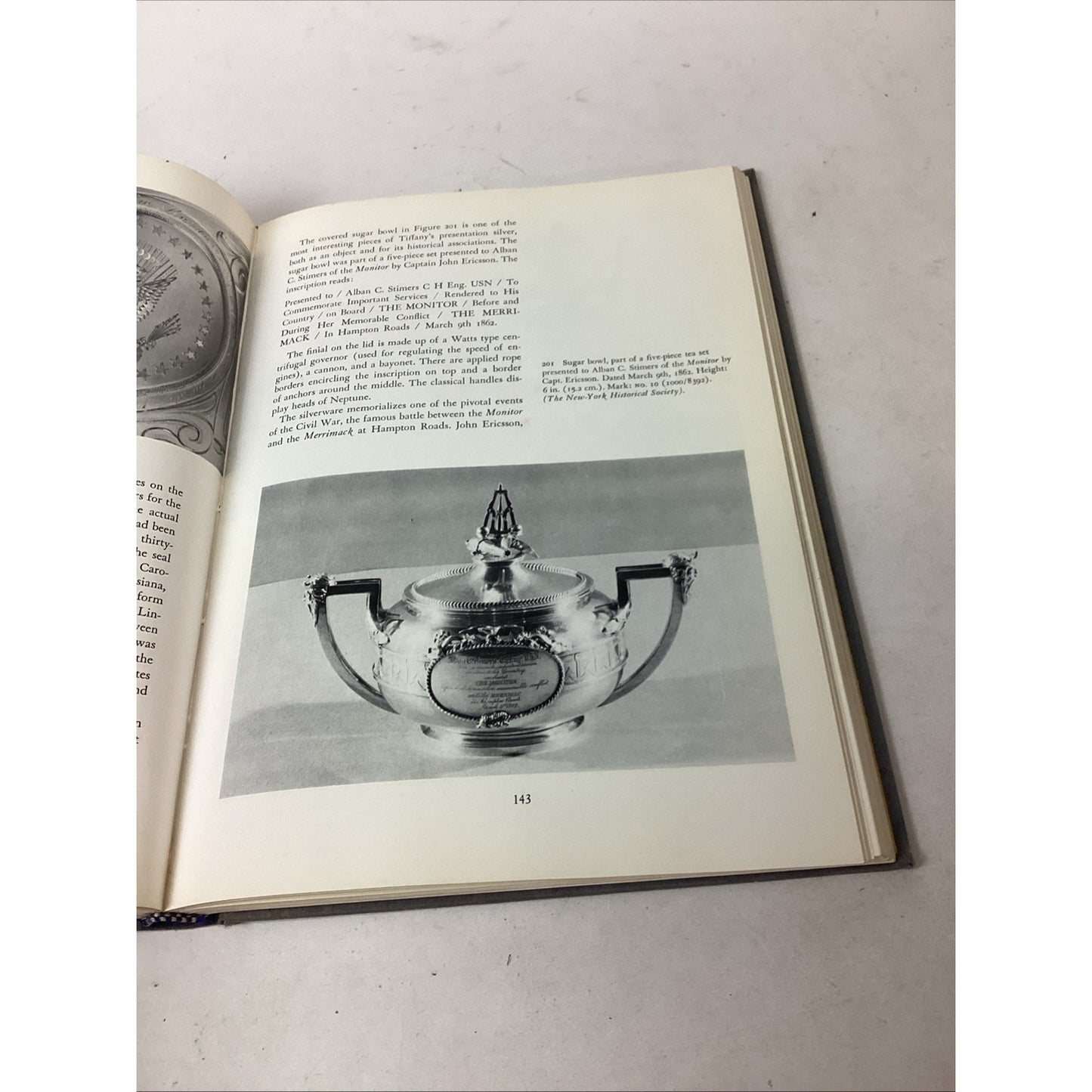 Tiffany Silver Hardcover Book - 1978 - By Charles H. Carpenter & Mary Carpenter