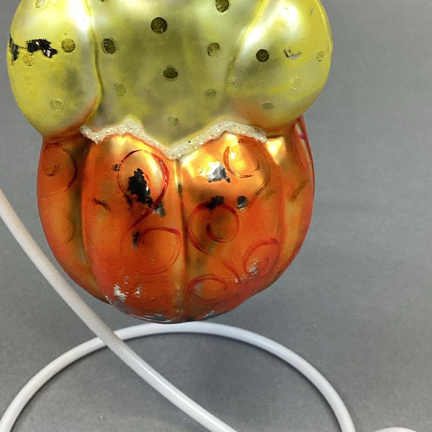 CHRISTOPHER RADKO ALADDIN GENIE W/ LAMP HAND BLOWN GLASS CHRISTMAS ORNAMENT 5.5”