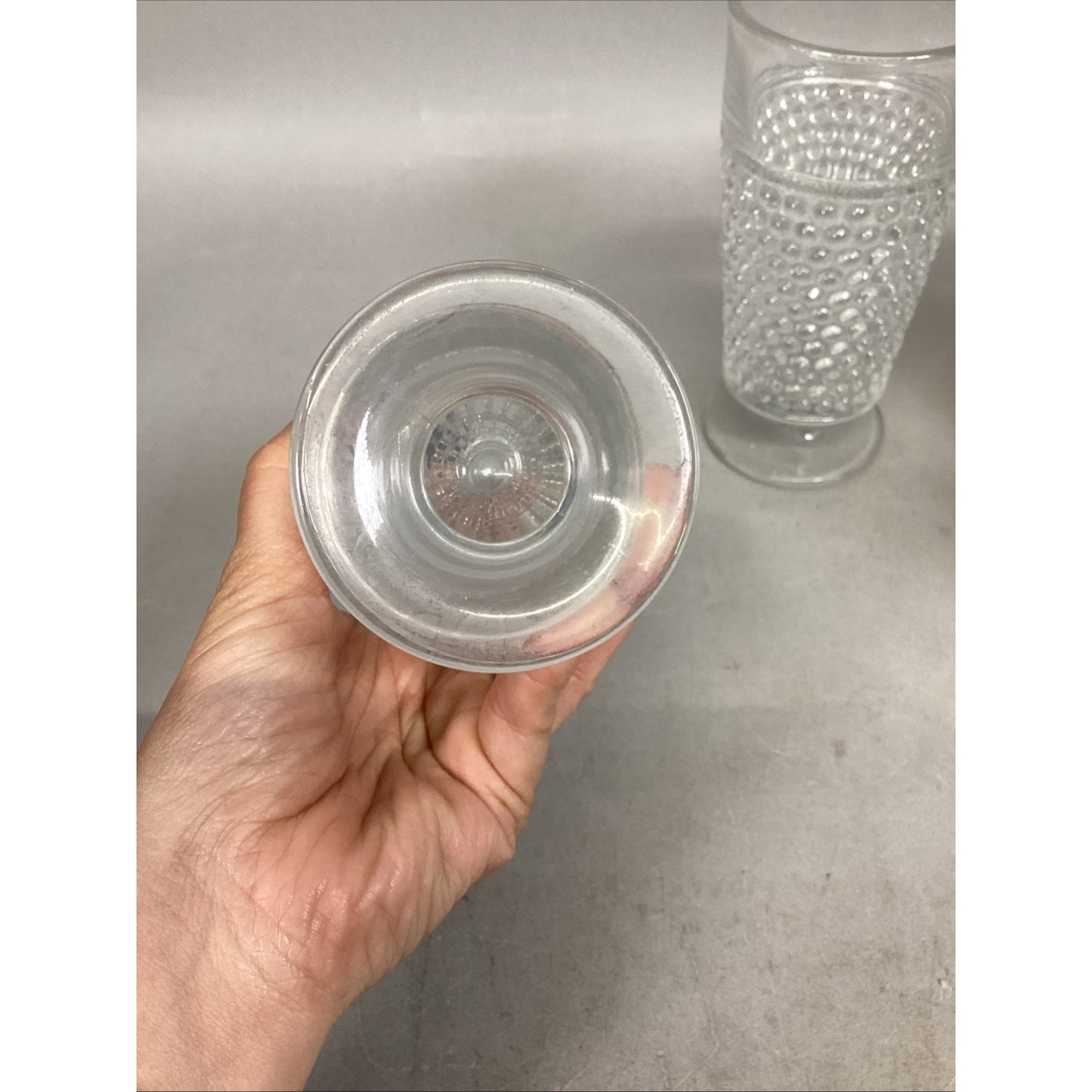 Set Of 7 Anchor Hocking Iced Tea Glass Tumblers - 6.5”H