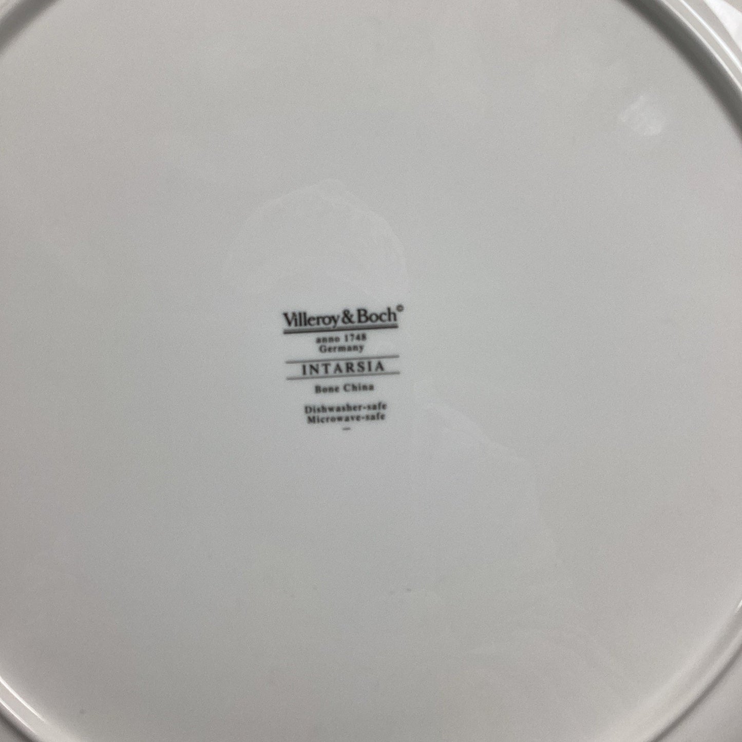 Villeroy & Boch Intarsia Bone China 12" Large Round Charger Platter - Germany
