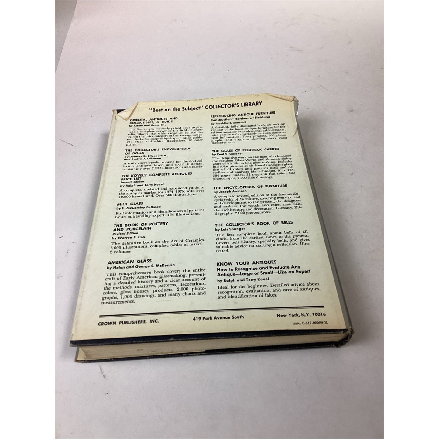 THE BOOK OF OLD SILVER: English,American,Foreign Hallmarks by Seymour Wyler 1973