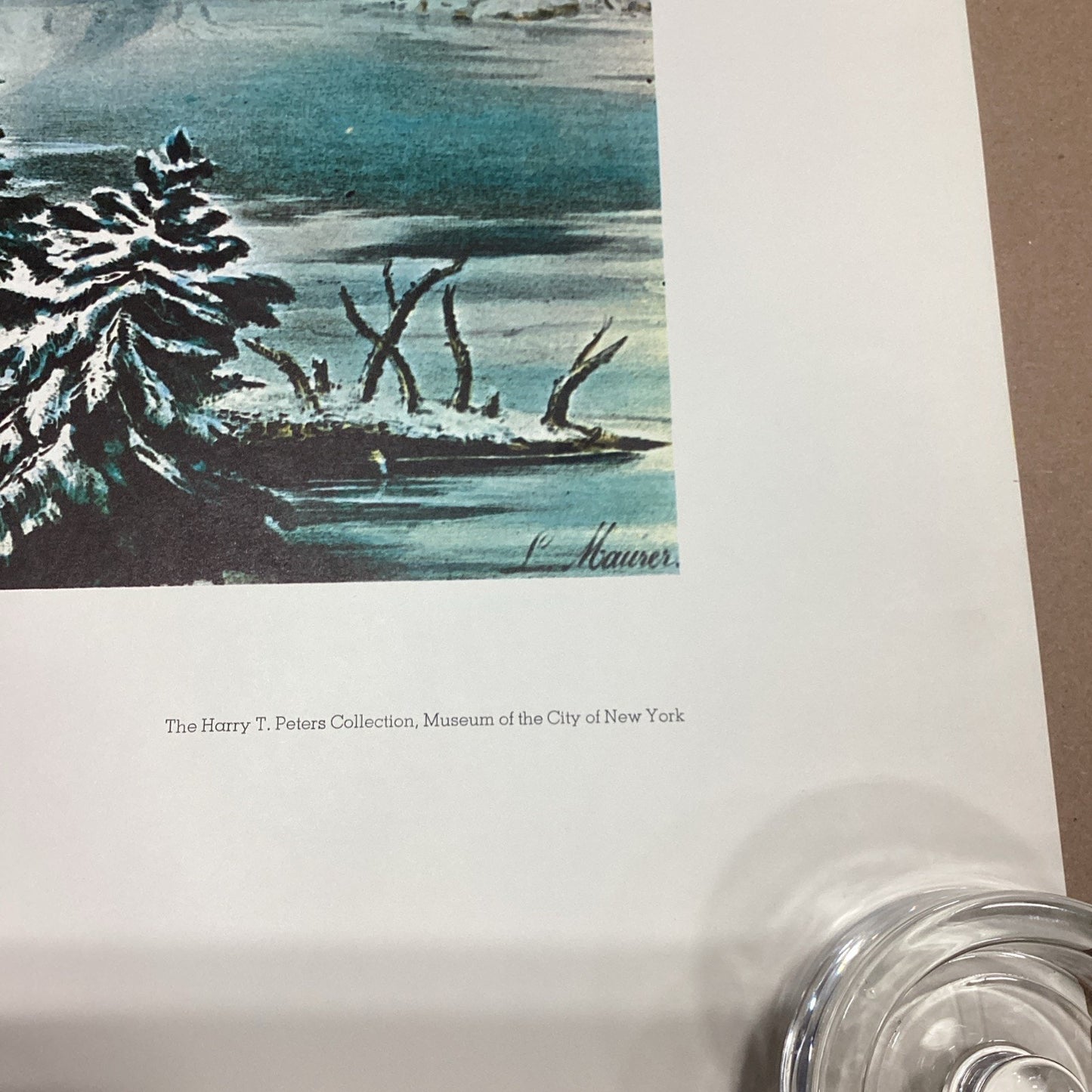 1999 Currier And Ives - American Winter Sports Poster - 28.5x22.5”