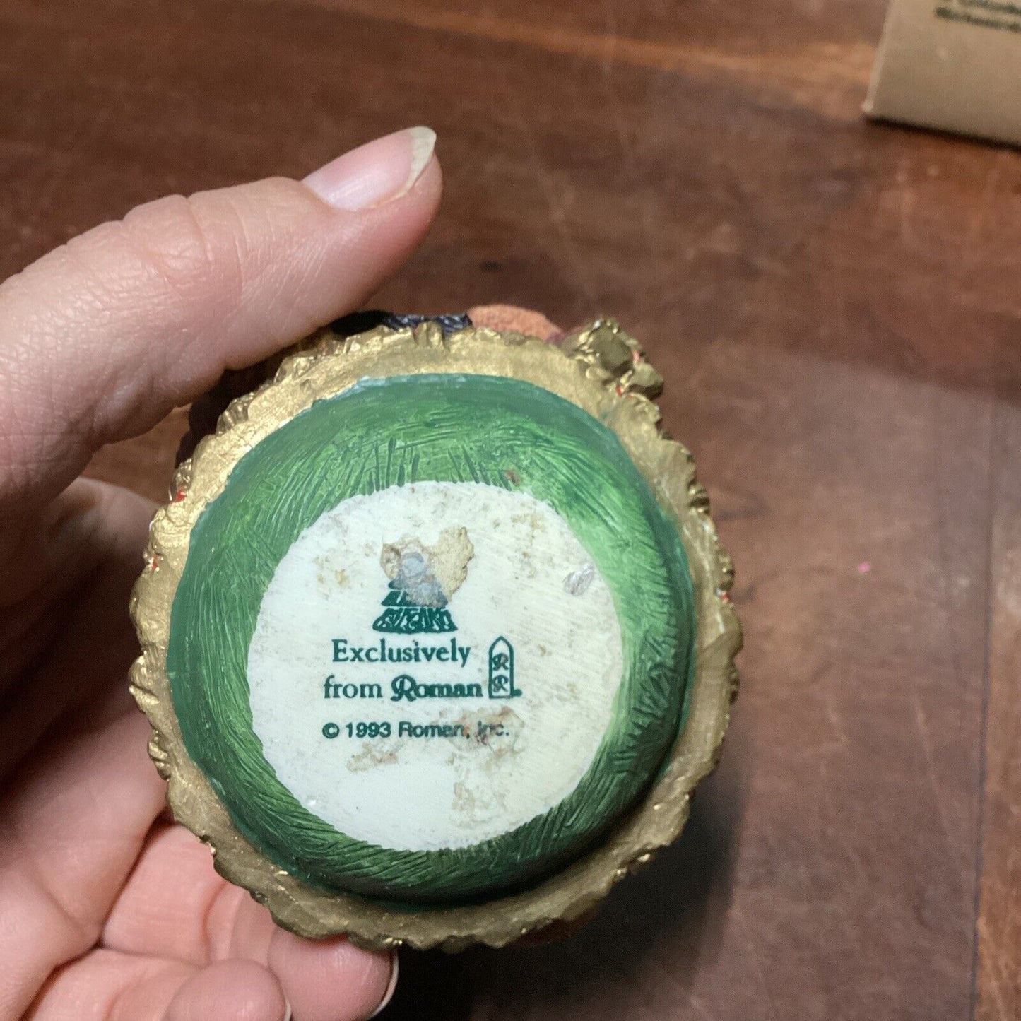 Roman - American Santas Through the Decades Ornament 1860 Roly Poly Santa