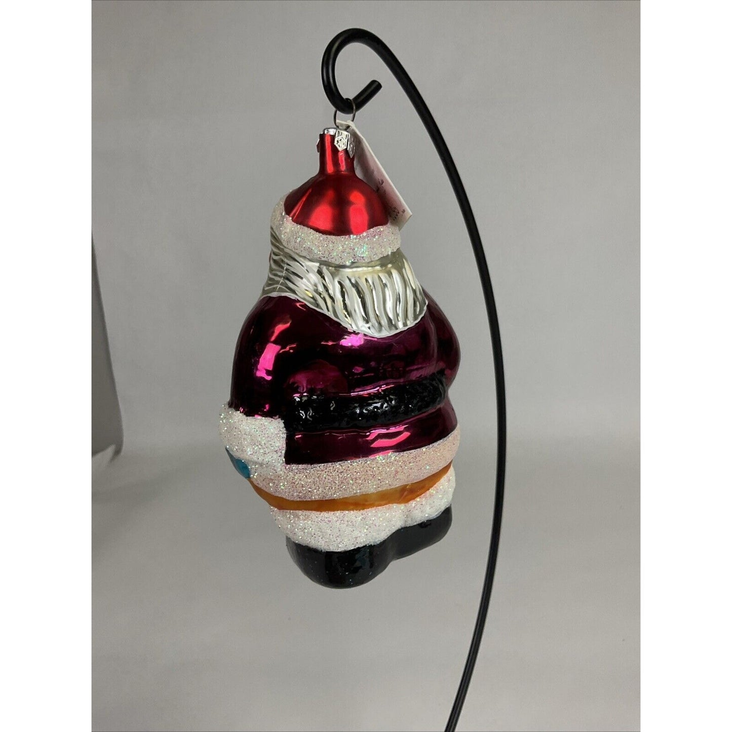 Radko ROUND ABOUT SANTA Christmas Ornament LARGE
