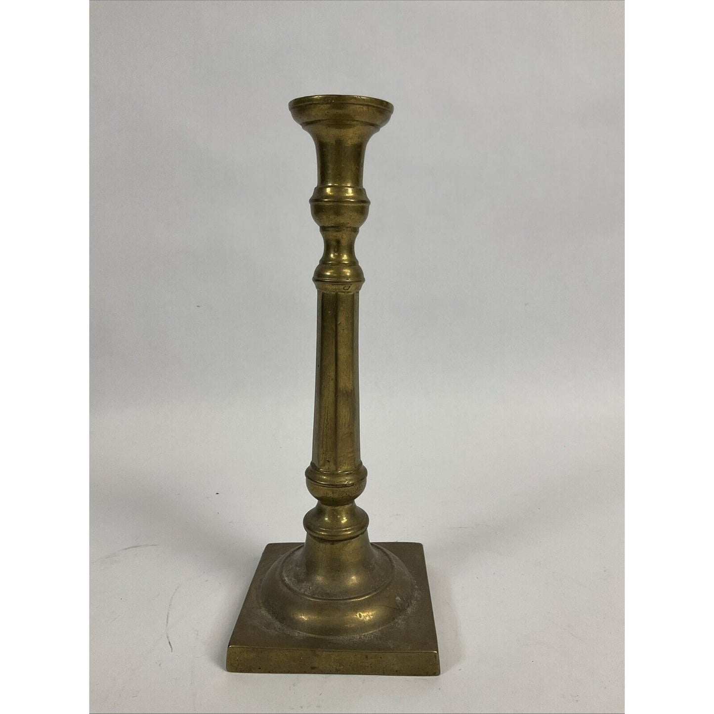 Vintage Brass Candlestick 10”